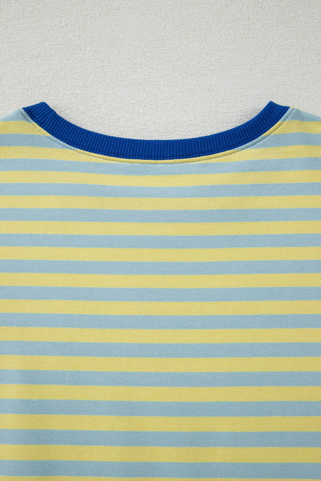 Shop Stripe Drop Shoulder Terry Short Set | Casual Co-ord S-XL at LivelyLooks