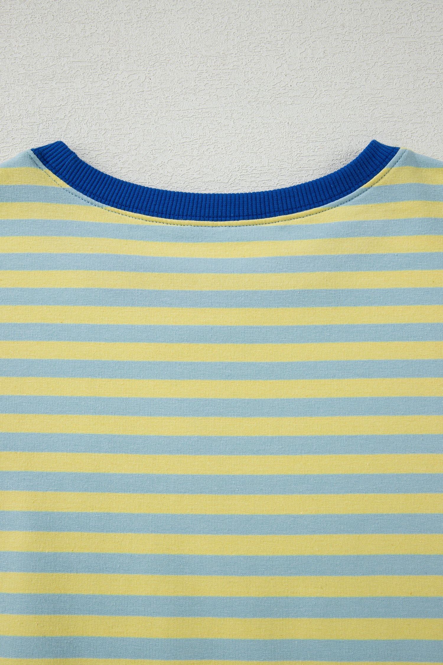 Shop Stripe Drop Shoulder Terry Short Set | Casual Co-ord S-XL at LivelyLooks