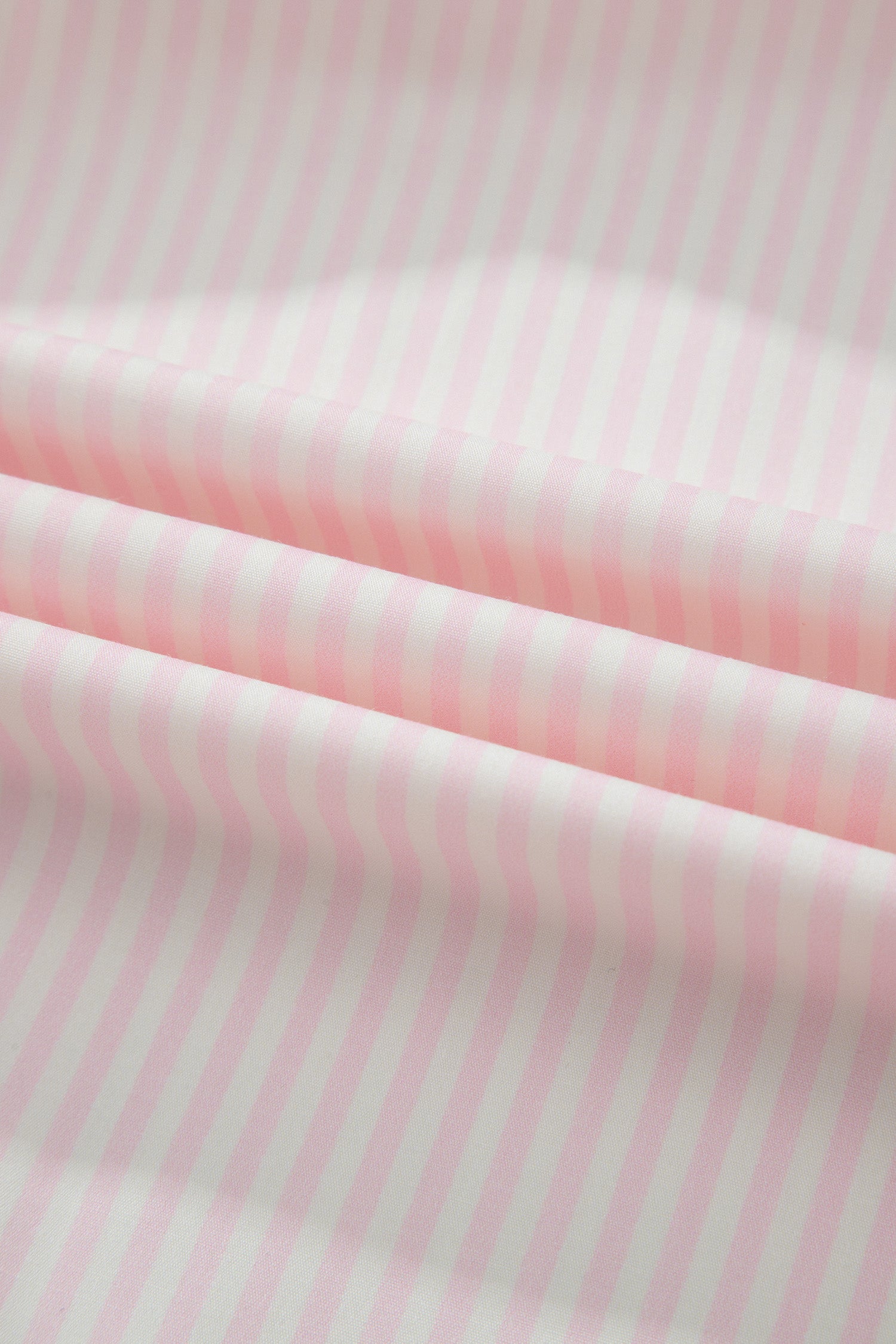 Women's Pink Stripe Contrast Trim V Neck Flutter Sleeve Blouse at LivelyLooks
