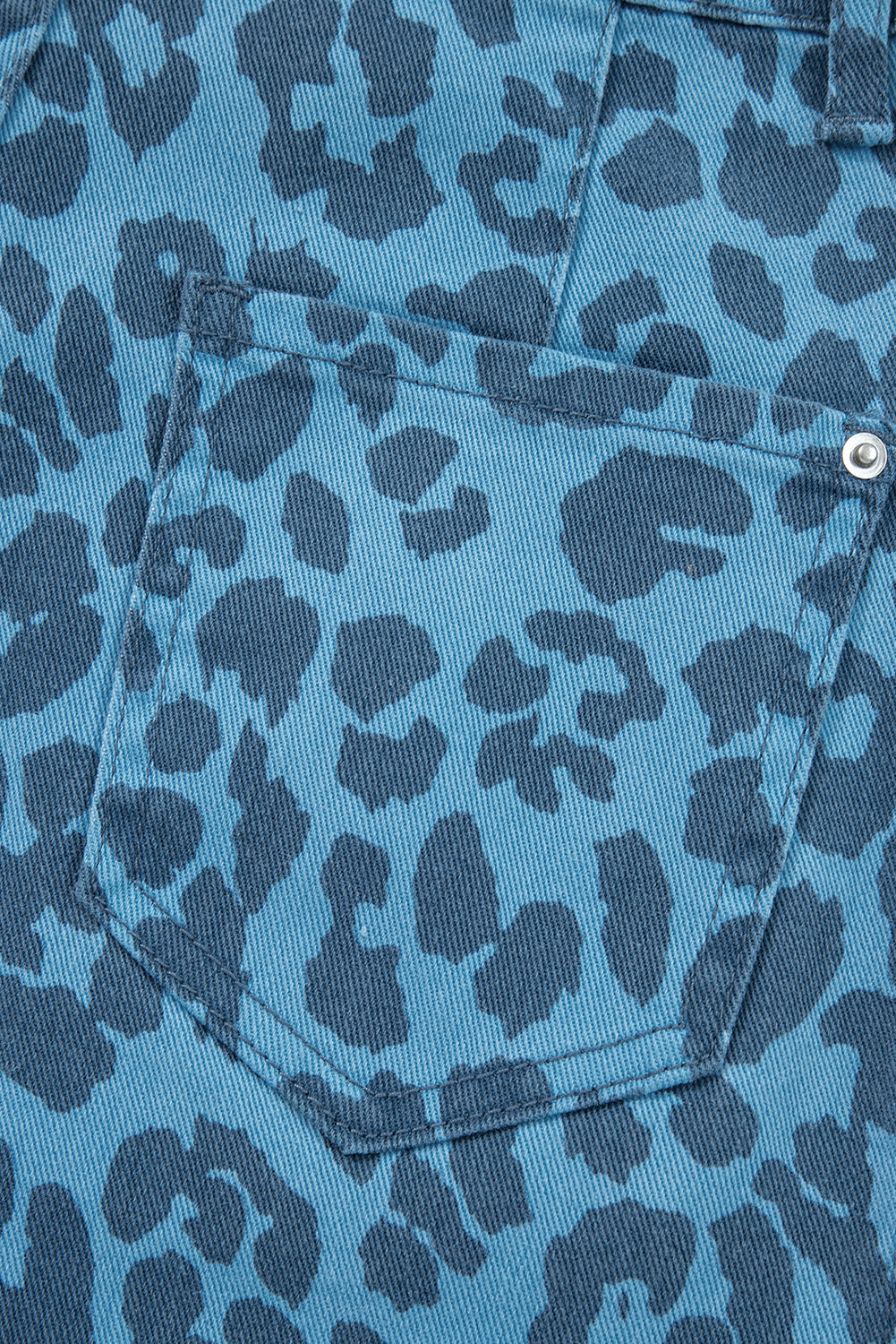 Shop Leopard Print Straight Loose Leg Jeans UK 8-20 at LivelyLooks