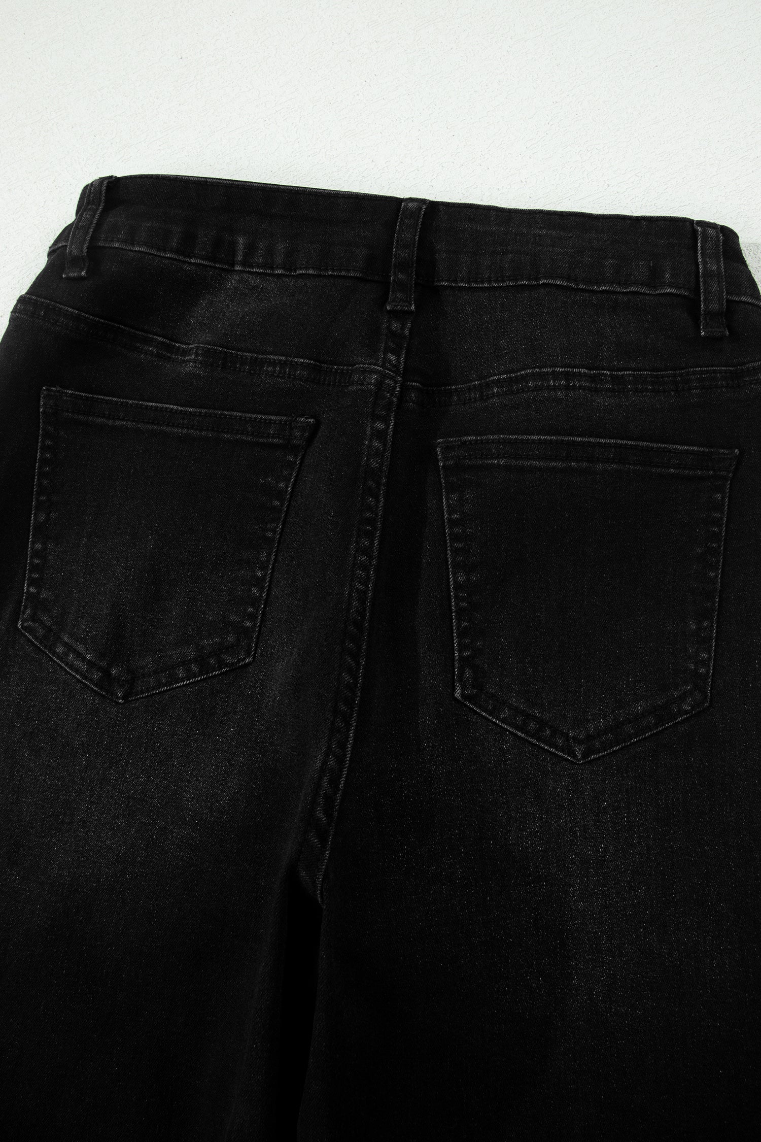 Shop Frayed Cropped Straight Leg Jeans UK 8-20 at LivelyLooks