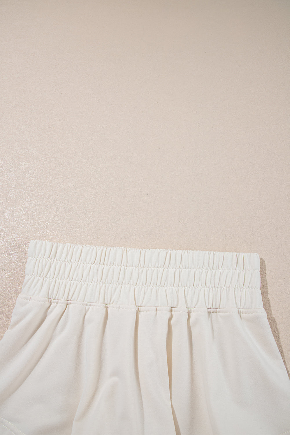 LivelyLooks Women's Cropped Tee & Ruffle High Waist Skort Set Beige S-XL women's fashion