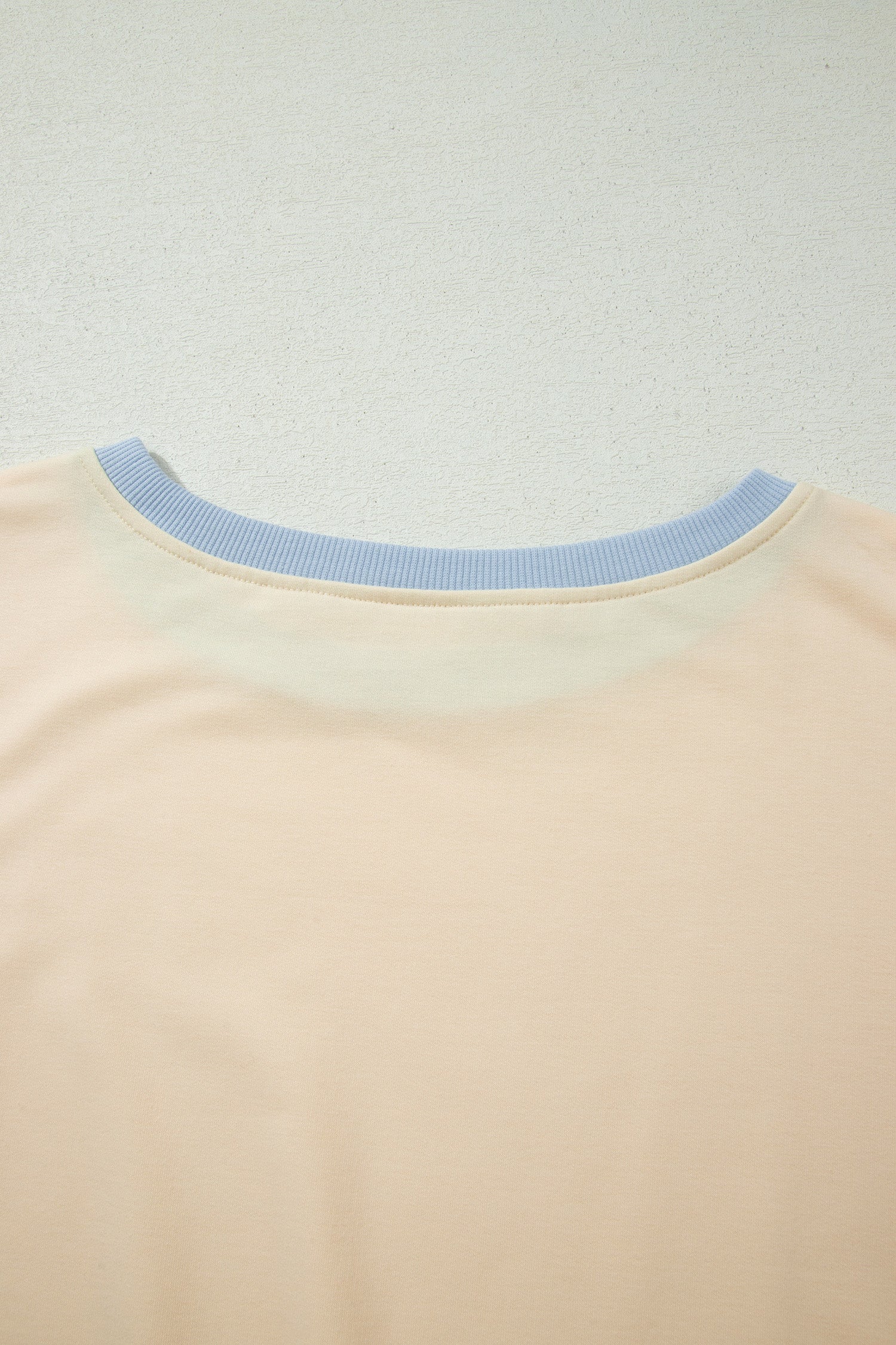 Colourblock Drop Shoulder T-Shirt & Skort 2-Piece Set Beige Black Green
