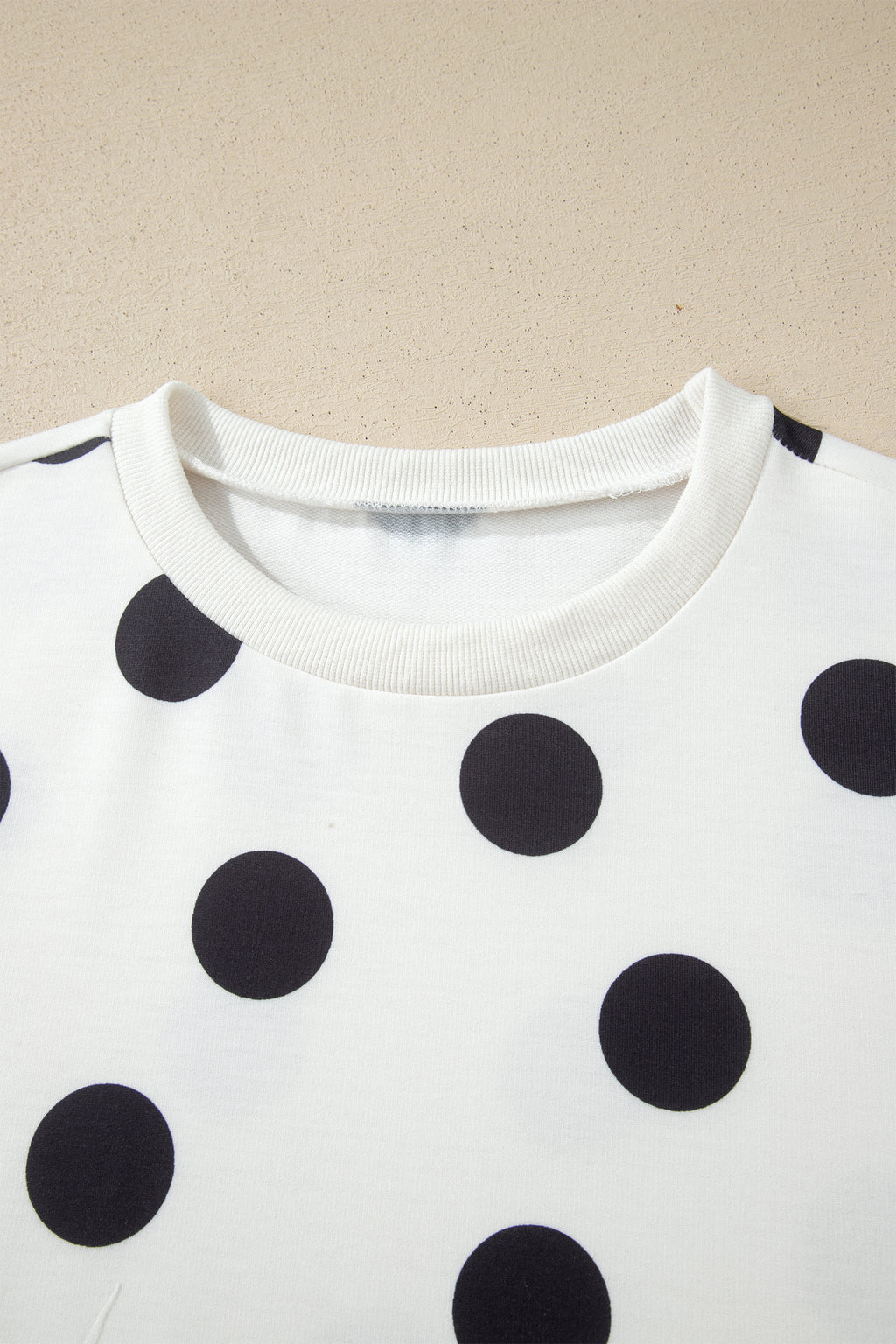 Polka Dot Short Sleeve Top & Casual Skort 2pcs Outfit | White, Pink & Sky Blue