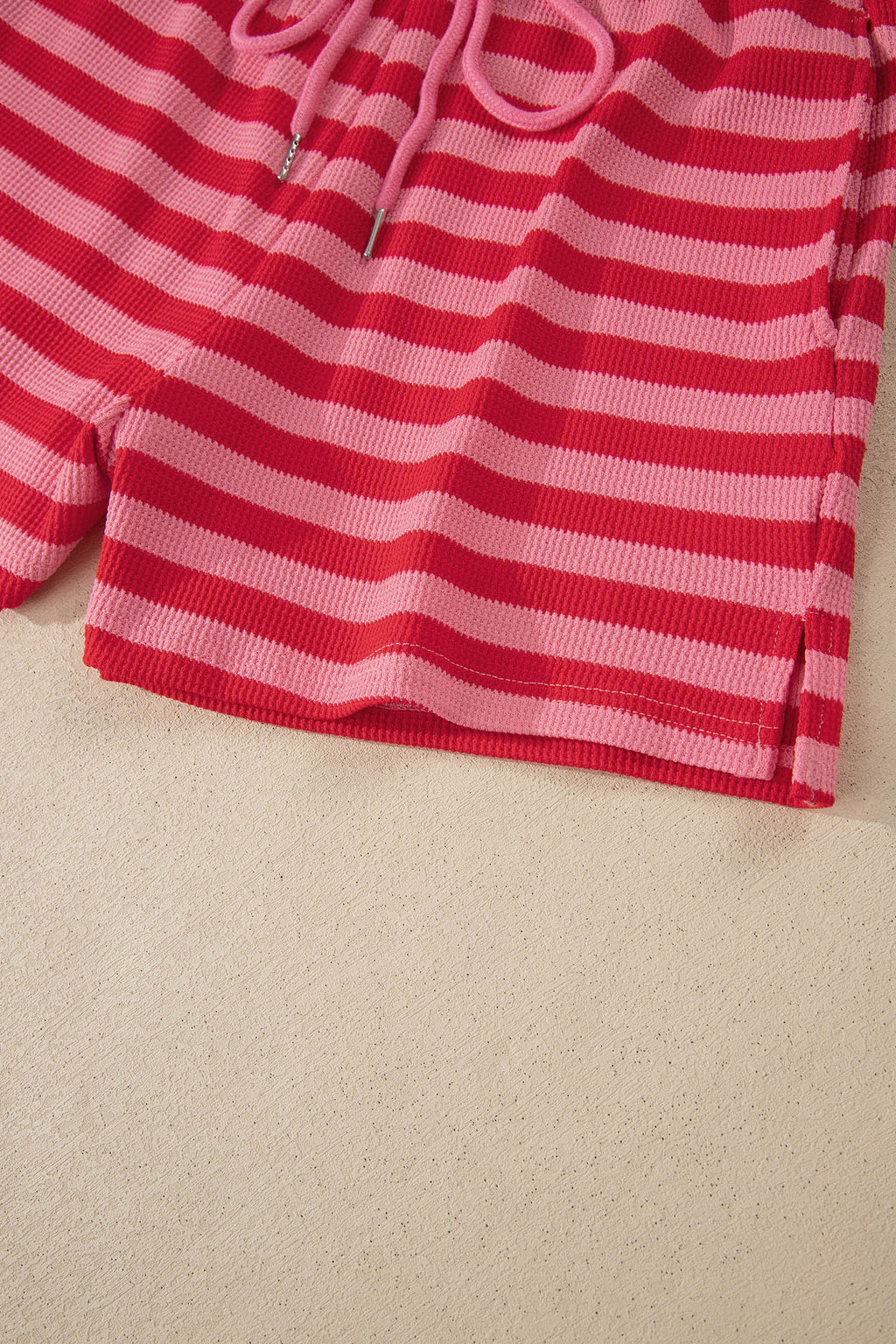 LivelyLooks Women's Stripe Puff Sleeve Top & Shorts Matching Set S-2XL women's fashion