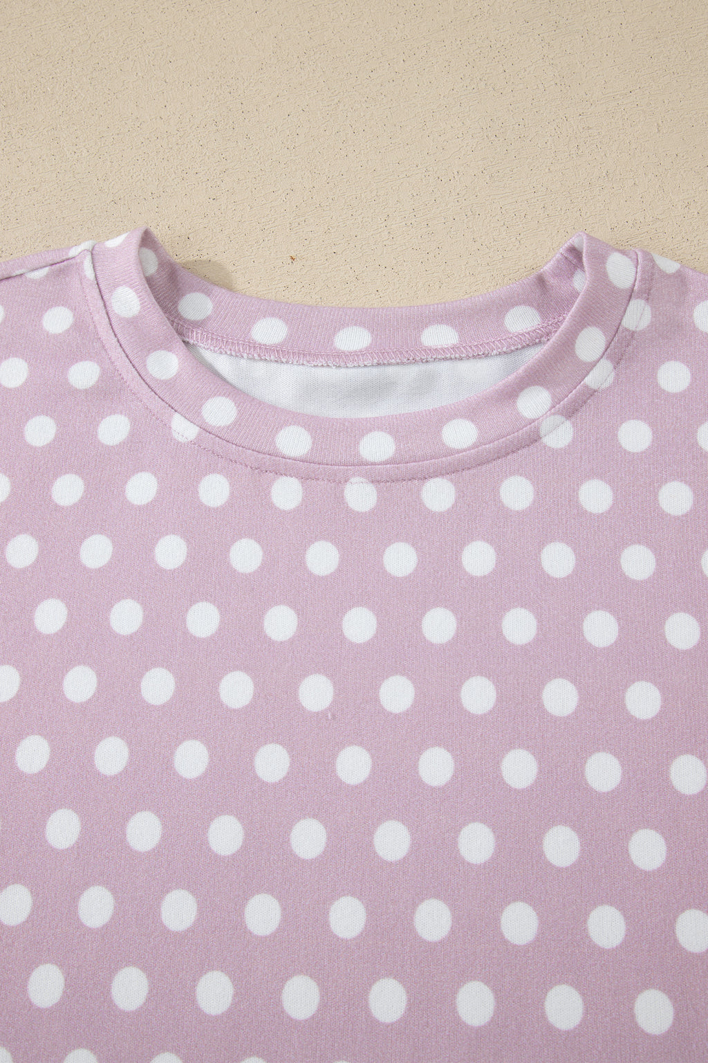 LivelyLooks Polka Dot Print Short Sleeve Top & Shorts Co-ord Set S-2XL women's fashion