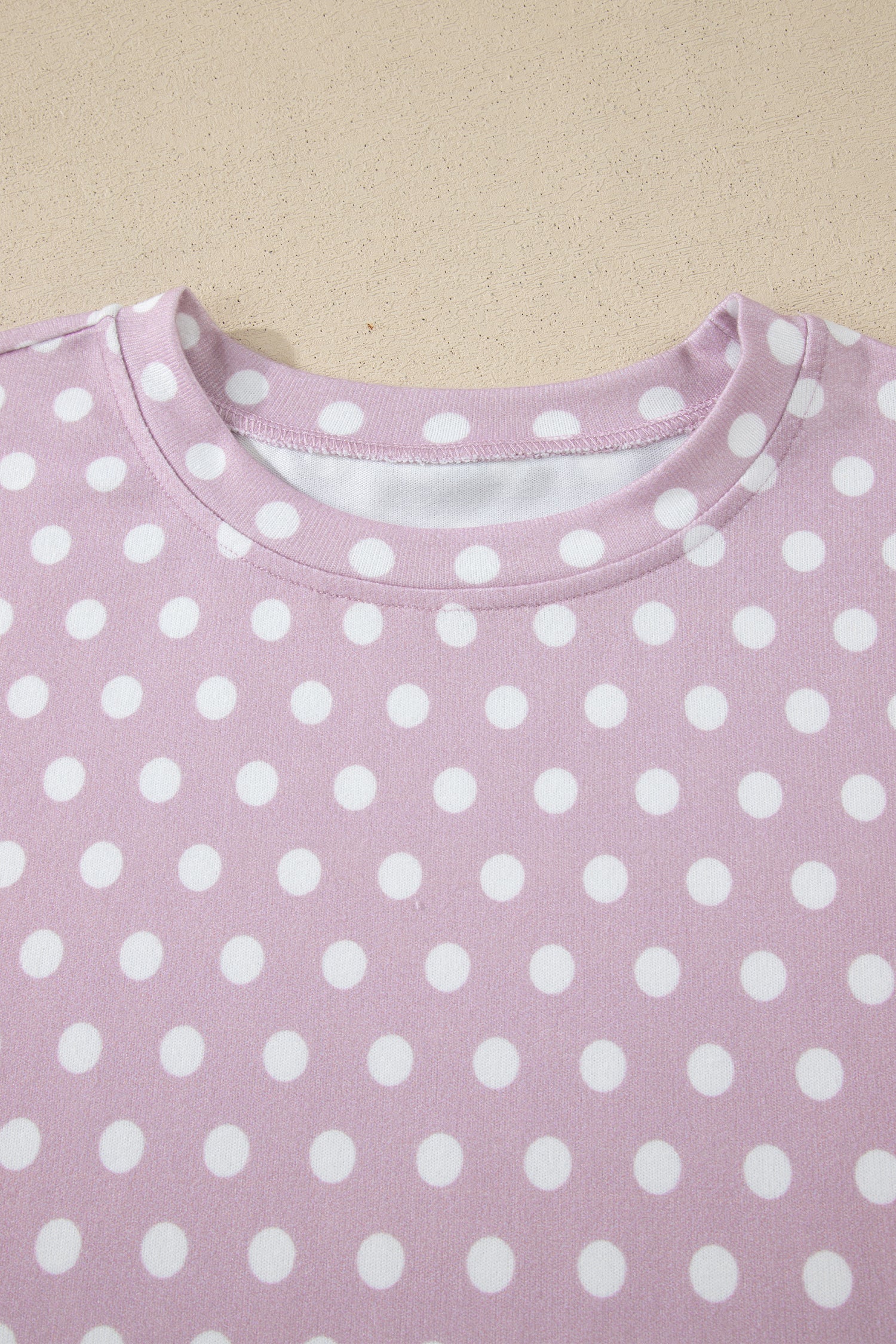 LivelyLooks Polka Dot Print Short Sleeve Top & Shorts Co-ord Set S-2XL women's fashion