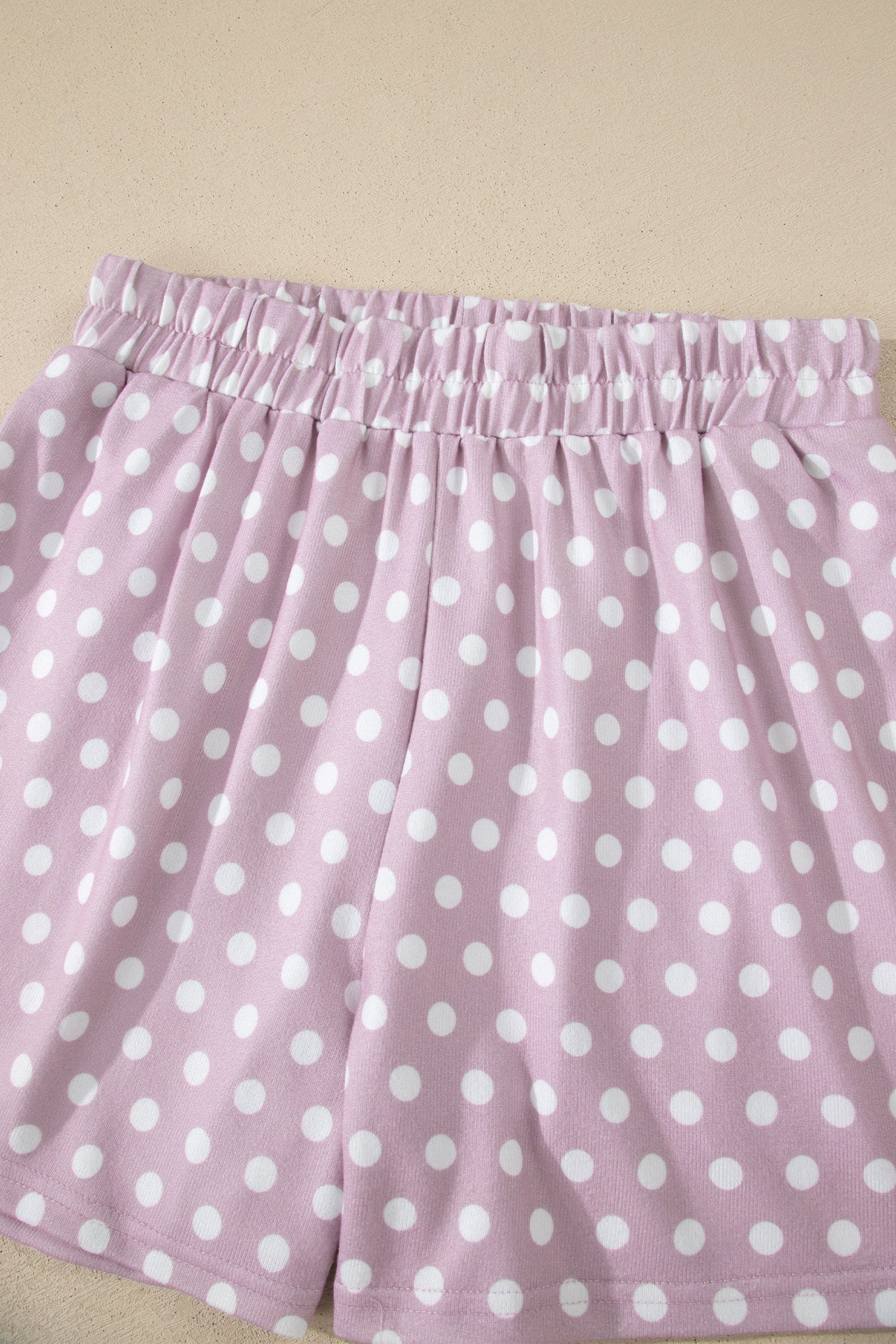 LivelyLooks Polka Dot Print Short Sleeve Top & Shorts Co-ord Set S-2XL women's fashion