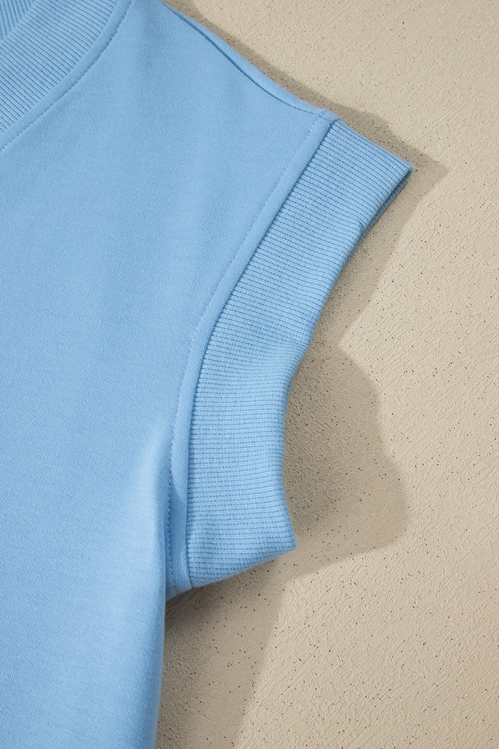 V-Neck Tee & Drawstring Pant Set | Apricot Pink, Mint Green, Bonbon & Beau Blue