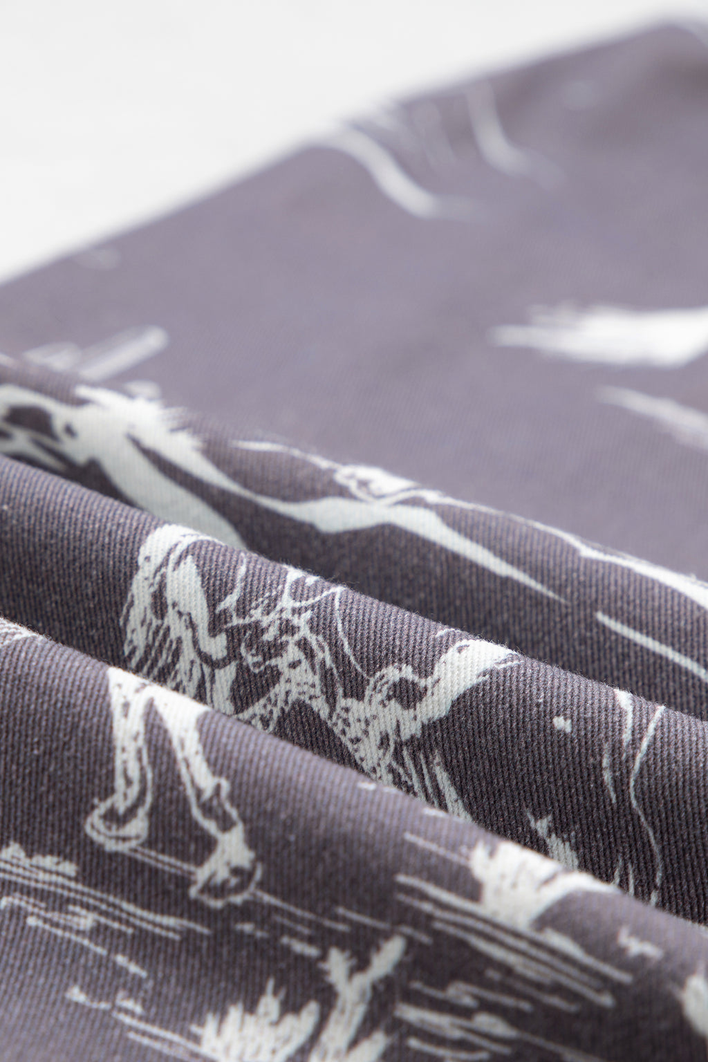 Women's Grey Wild West Print Straight Leg Jeans Elastic Waist UK 4-16