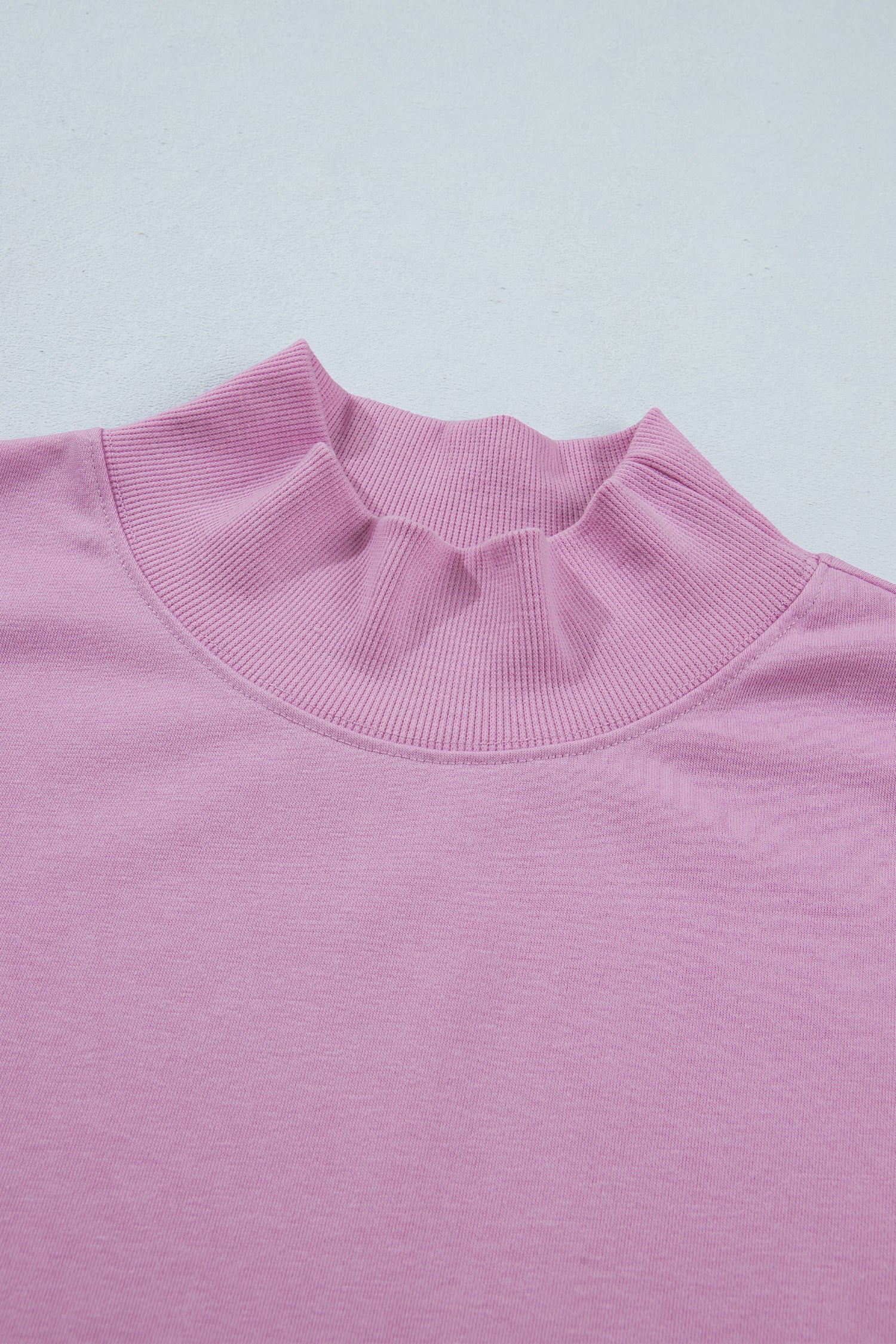 High Neck Cap Sleeve Loose Top White Pink Mint Green Grey Myosotis Orange Black S-XL