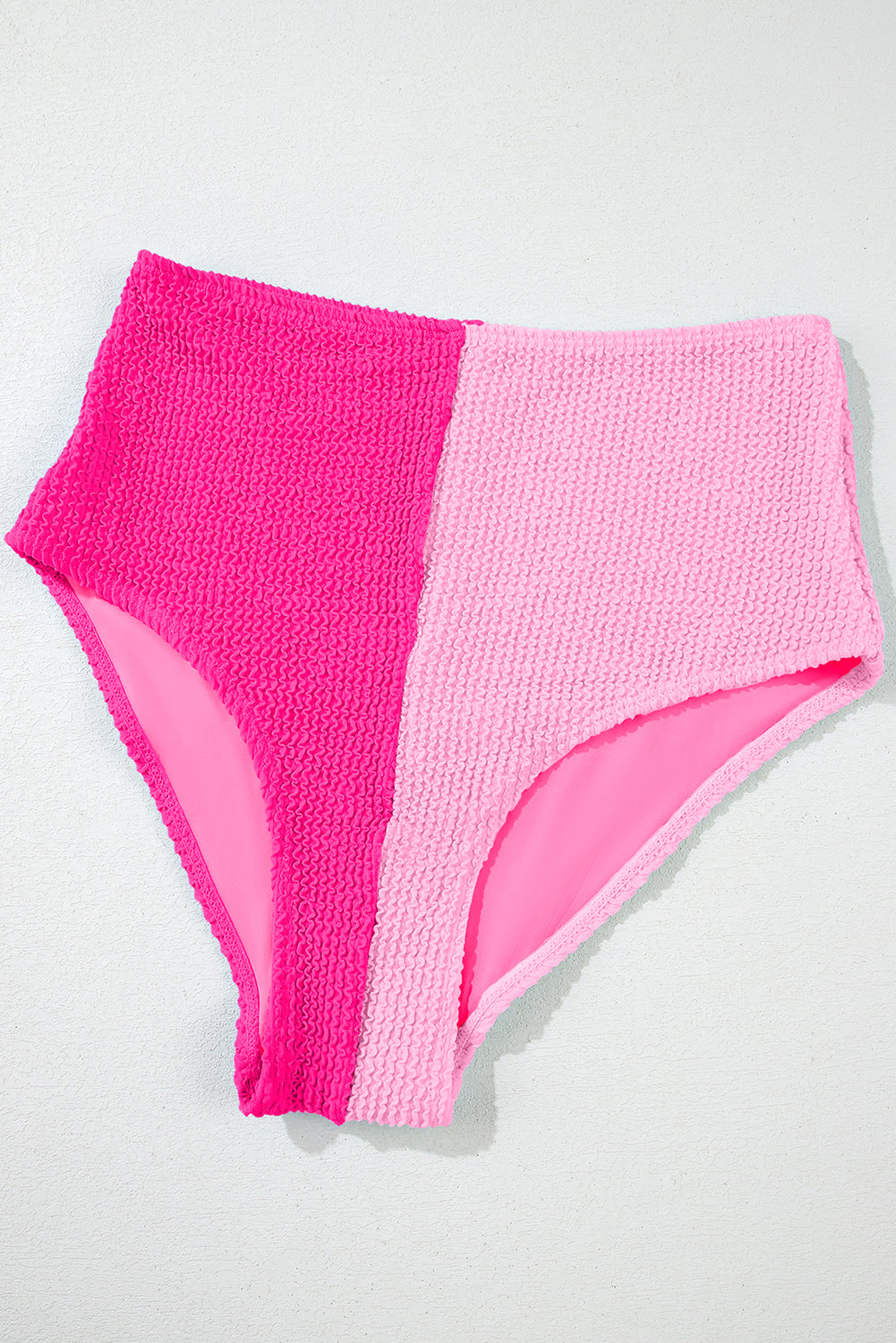 LivelyLooks Corded Colour Block Square Neck High Waist Bikini Set S-2XL women's fashion