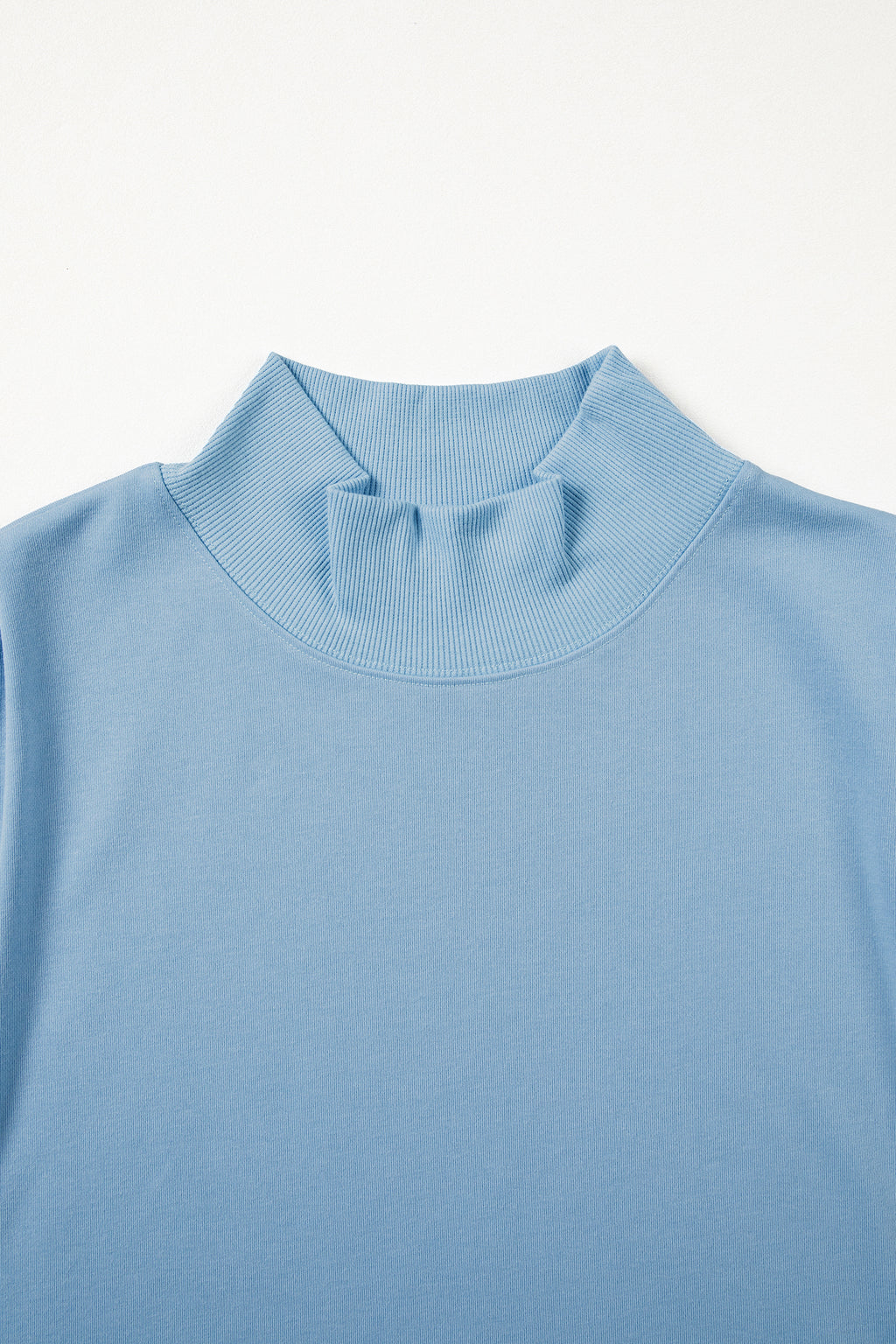 High Neck Cap Sleeve Loose Top White Pink Mint Green Grey Myosotis Orange Black S-XL
