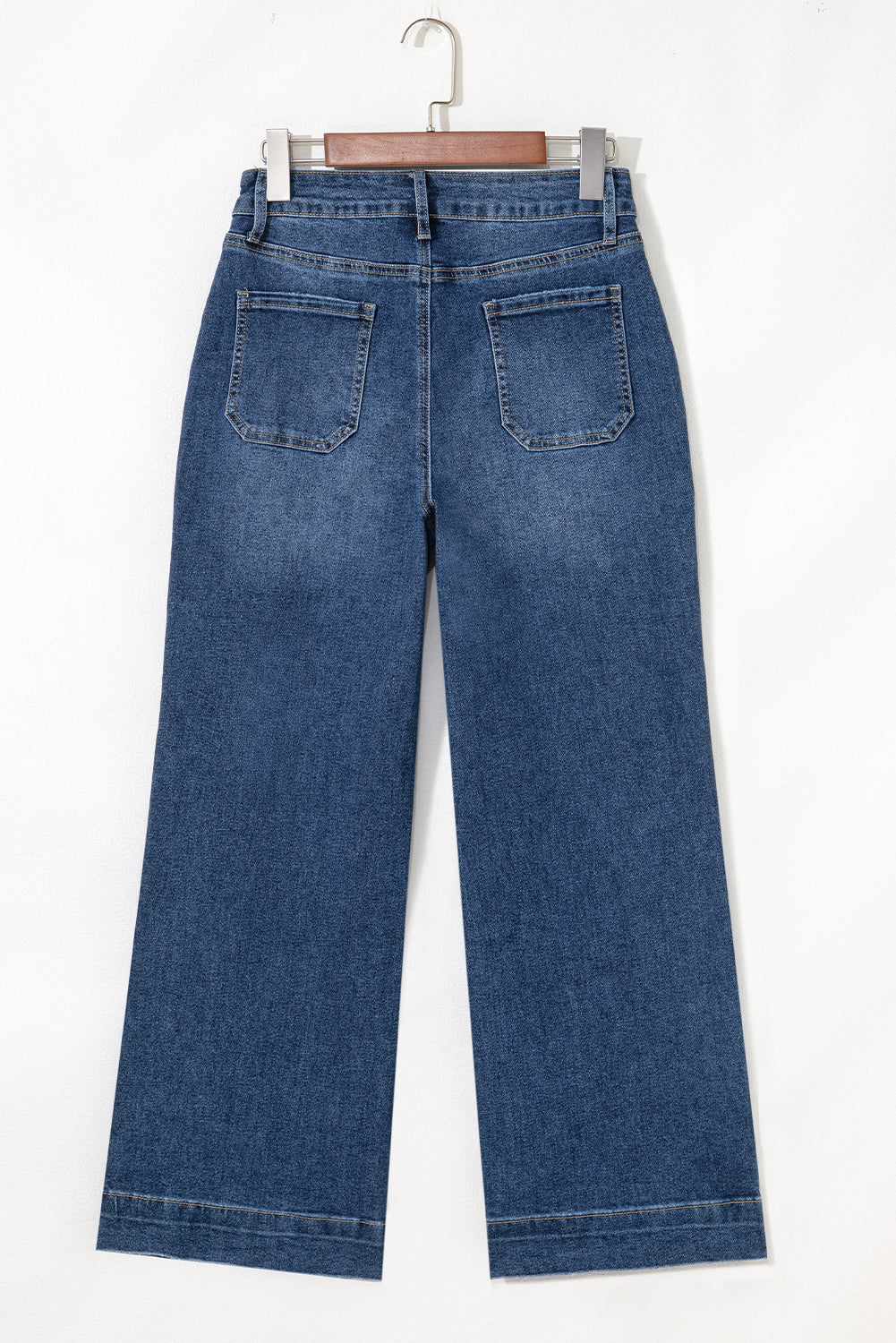 Women's Women's Cropped High Rise Wide Leg Jeans 3 Colours Sizes 4-16 at LivelyLooks