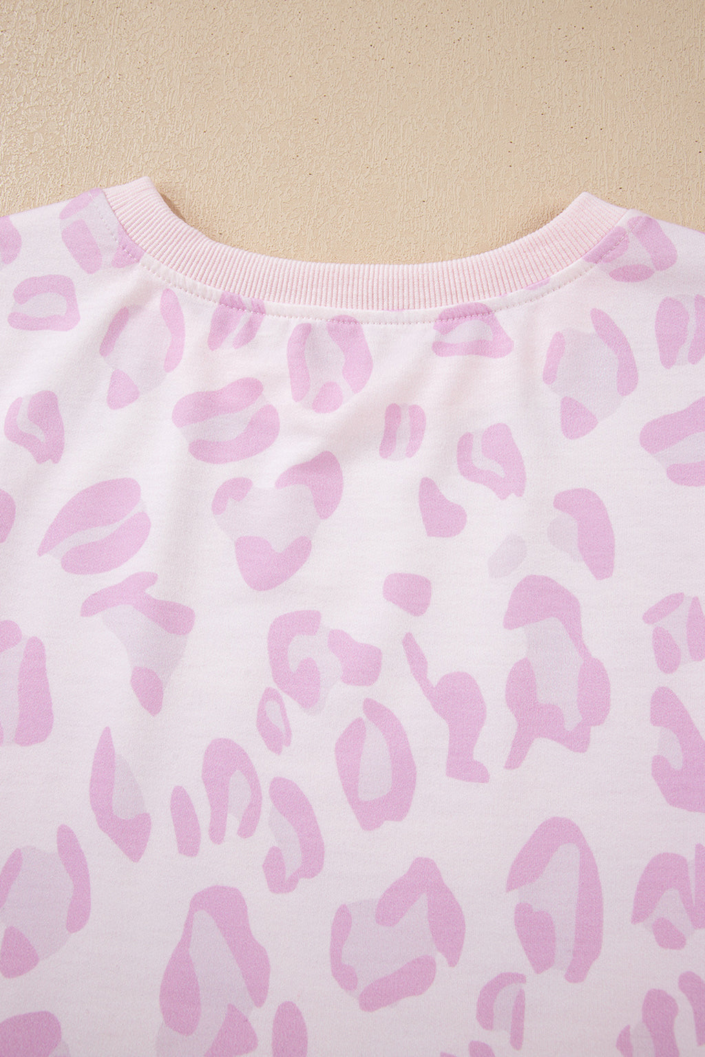 Pink Leopard Print Top & Wide Leg Pants Co-ord Set | UK 8–22