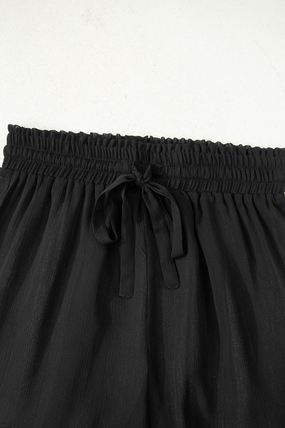 Women's Women Sheer Tunic Shirt Drawstring Shorts 2 Piece Swim Cover Up Set Blue Black S-XL at LivelyLooks