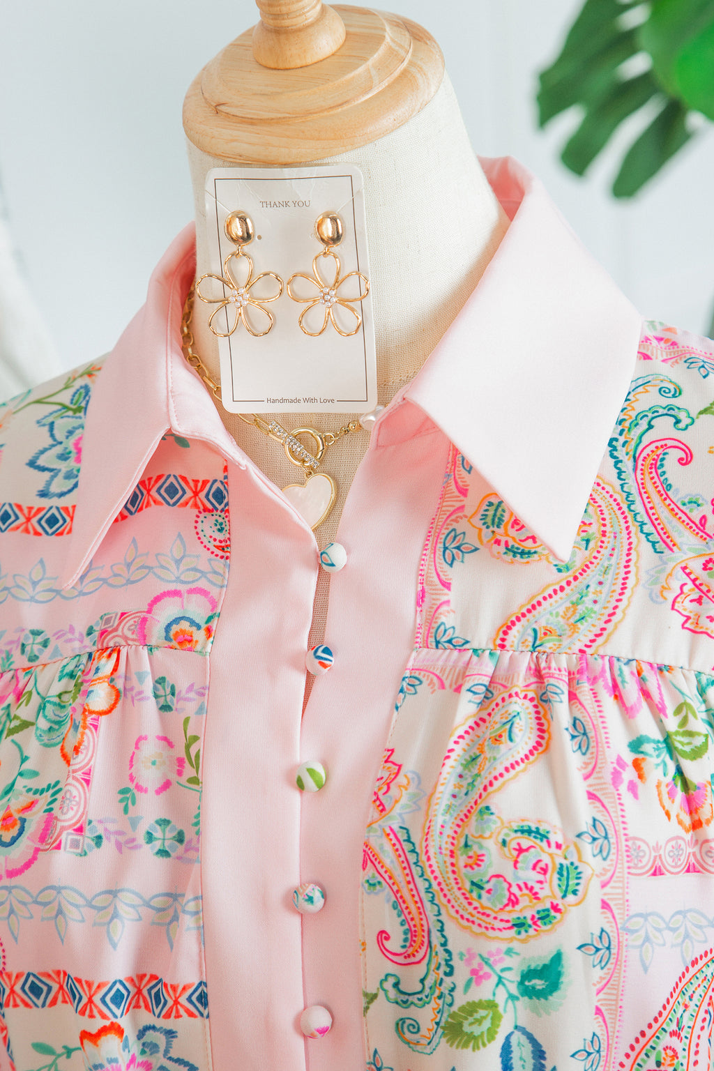 Pink Boho Floral Print Belted Mini Dress | UK Sizes 8-20