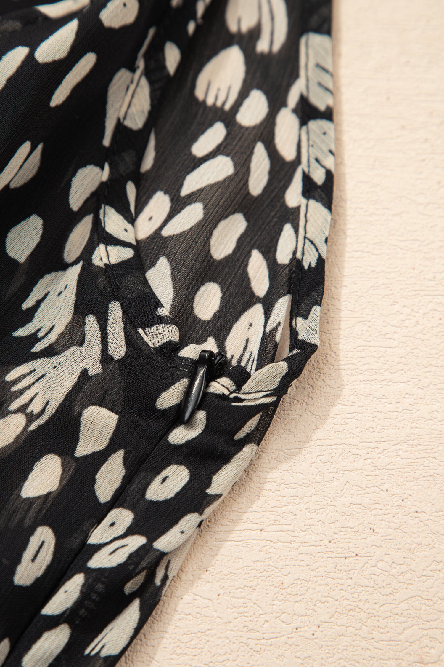 Black Printed Sleeveless Maxi Dress S-XL