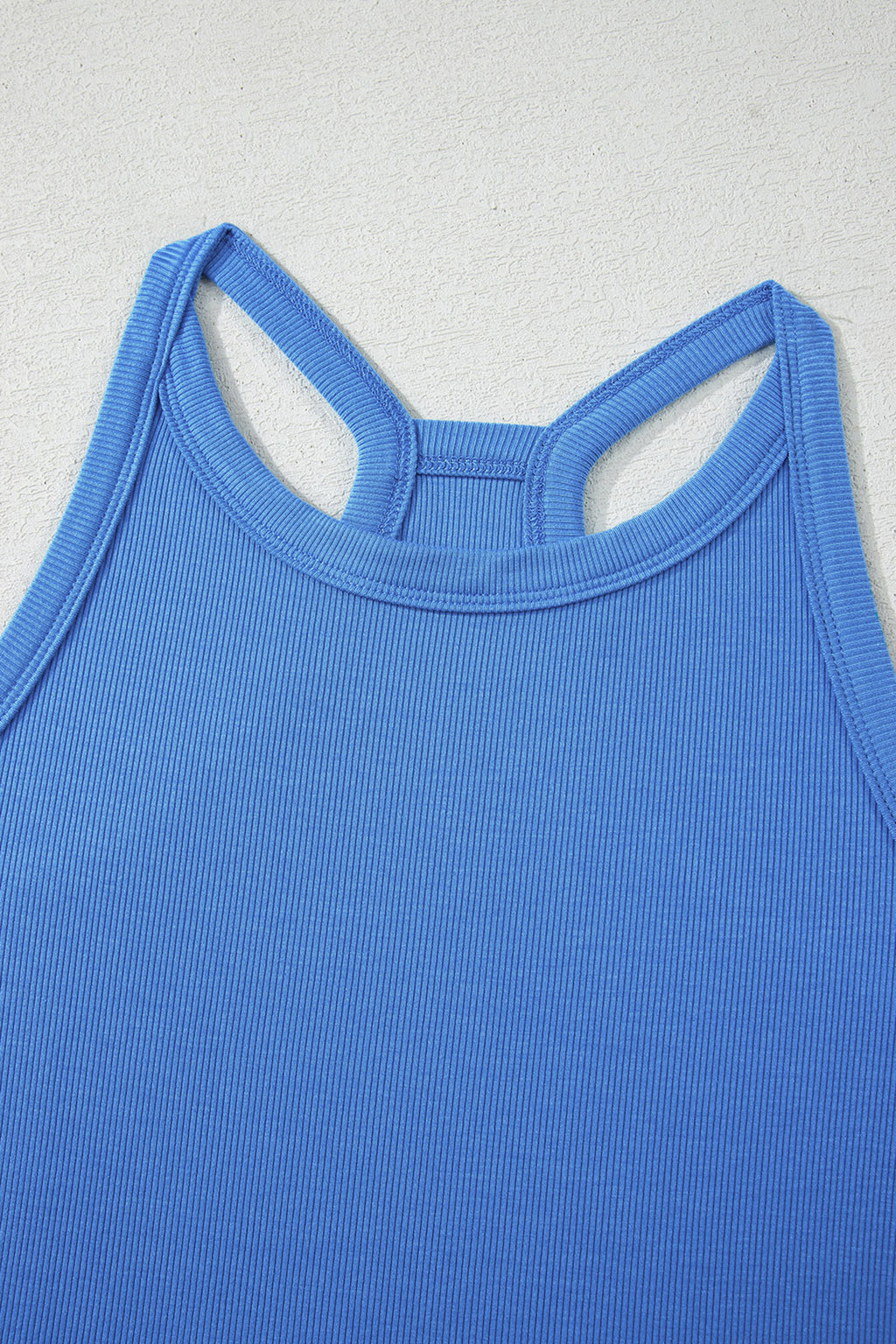 Ribbed Tank Top & Sweatpants Co-ord Set | Yellow Cream, Sky Blue, Pink, Green