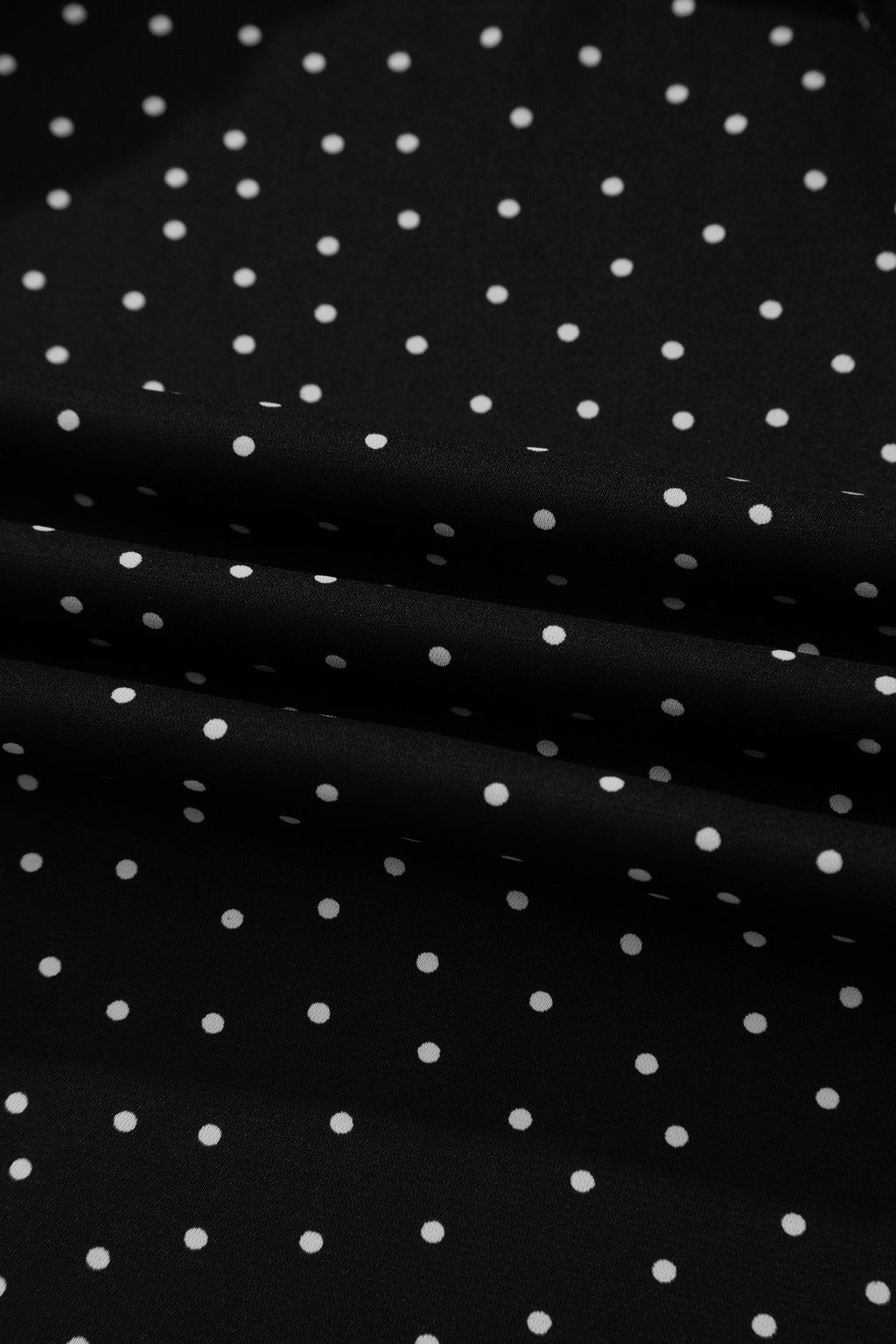 Shop Black Polka Dot Lace Trim Wrap Mini Dress | UK Sizes 8-20 at LivelyLooks