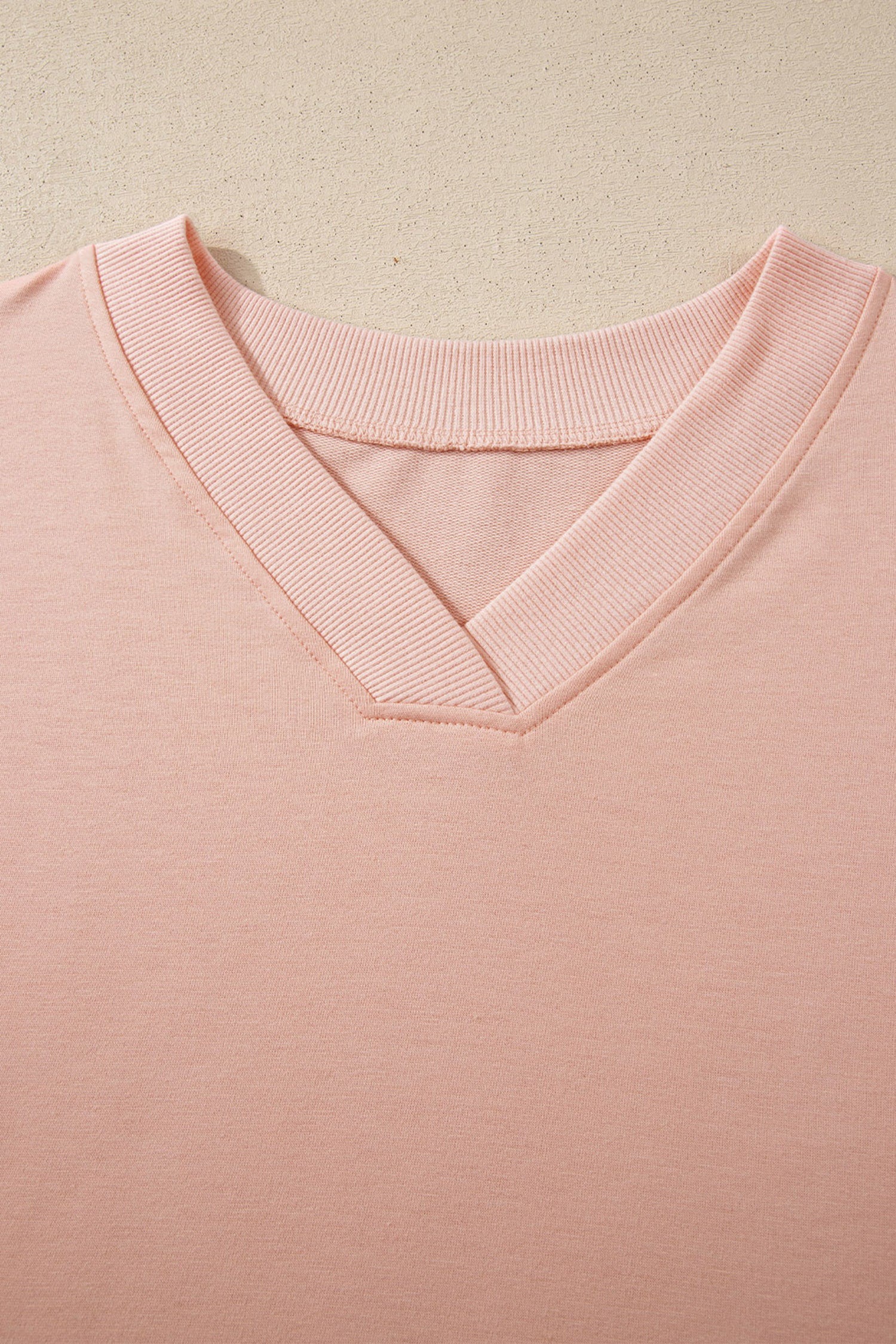 V-Neck Tee & Drawstring Pant Set | Apricot Pink, Mint Green, Bonbon & Beau Blue