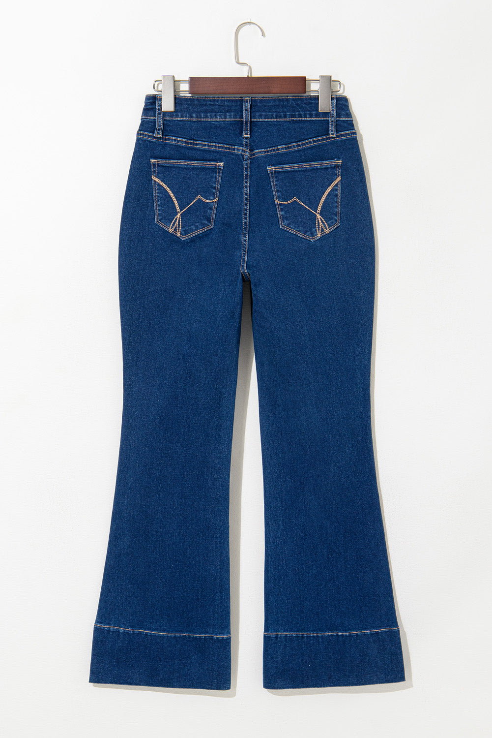 Women's Women's Deep Wash Straight Jeans Centre Seam Detail Sizes 4-16 at LivelyLooks