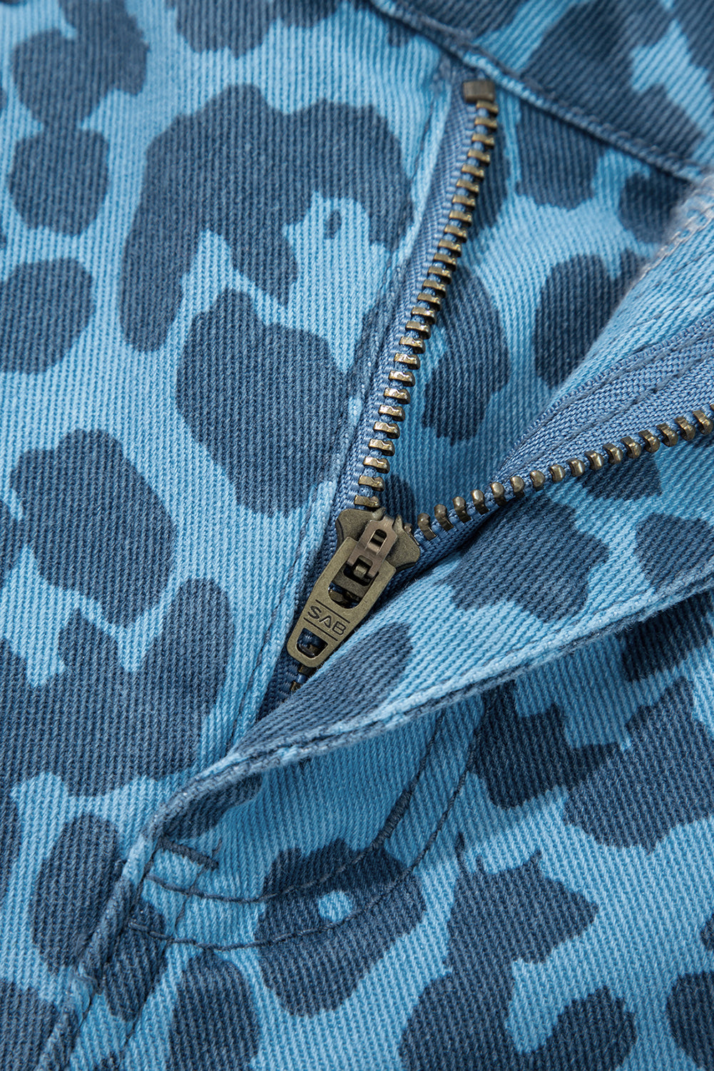 Shop Leopard Print Straight Loose Leg Jeans UK 8-20 at LivelyLooks