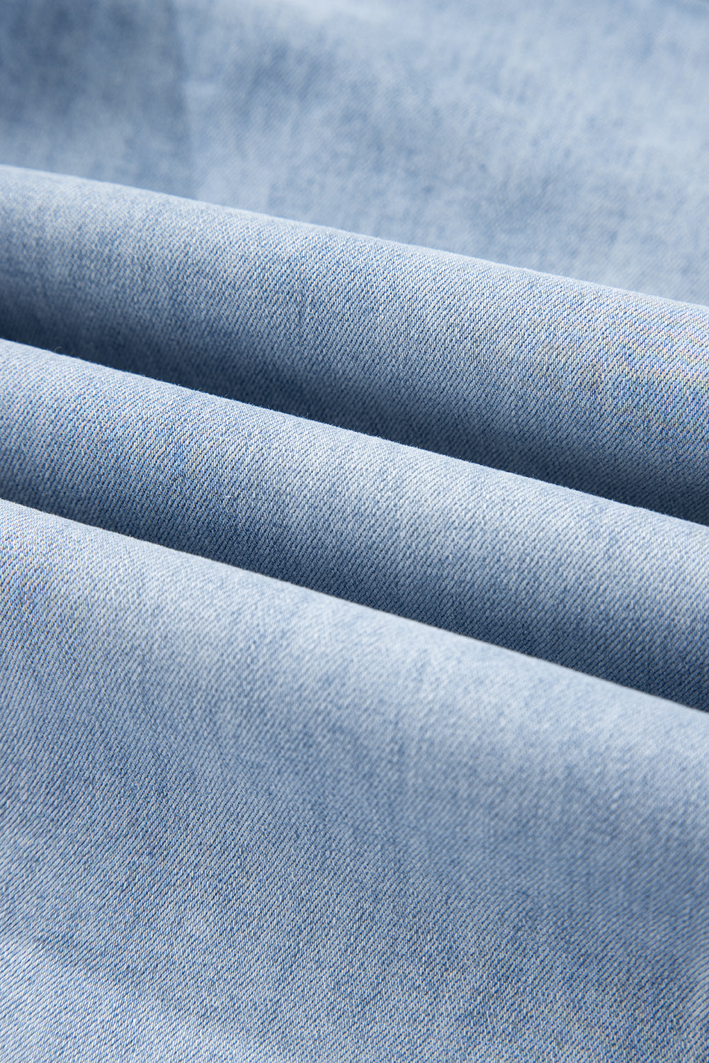 Shop Drawstring Seam Detail Raw Hem Wide Leg Denim Jeans UK 8-22 at LivelyLooks