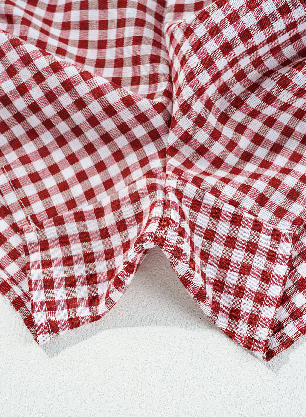 Shop Gingham Print High Waist Casual Shorts S-2XL at LivelyLooks