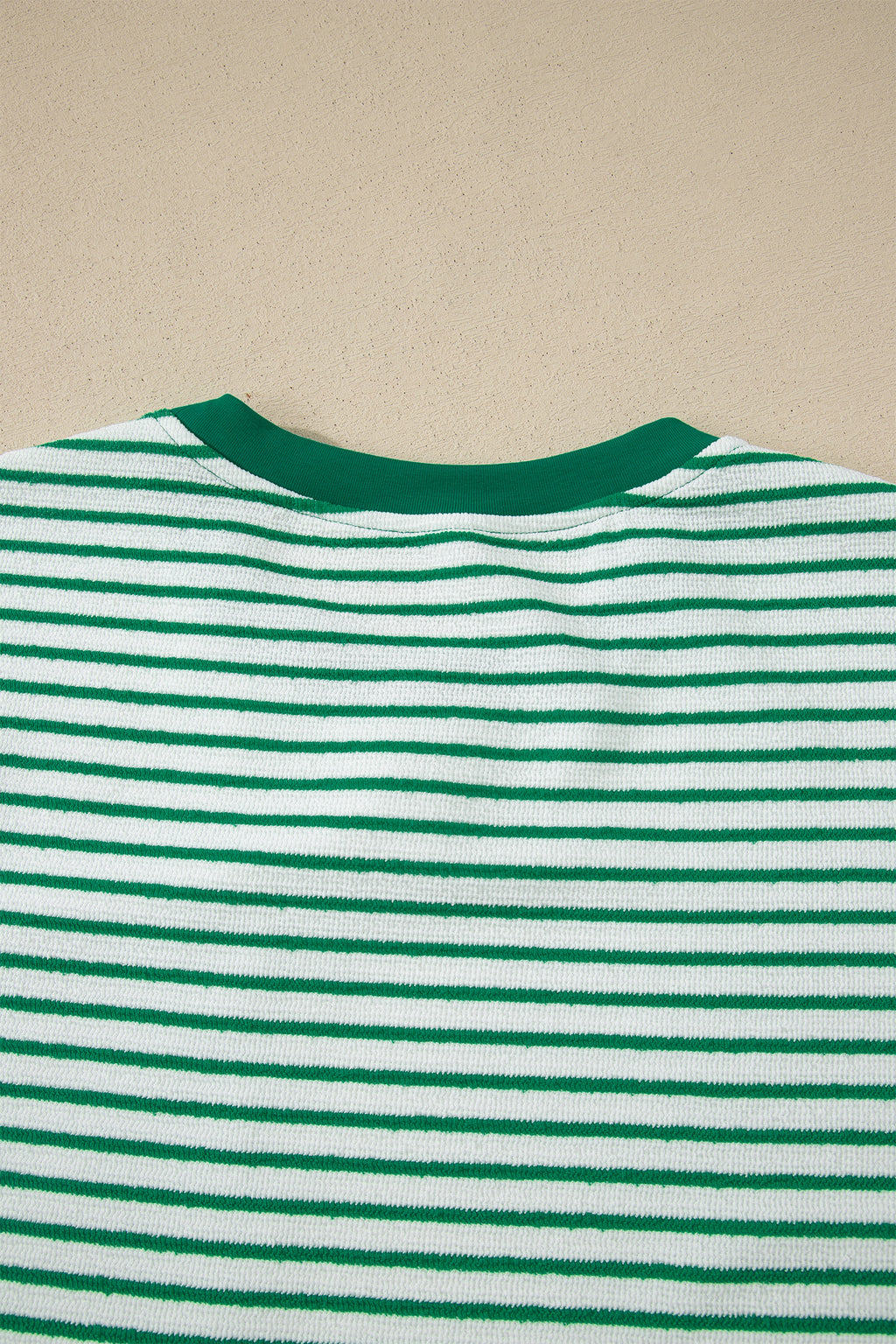 Stripe Crew Neck Tee & Drawstring Cropped Trousers Set | 4 Colours | Sizes 8-22