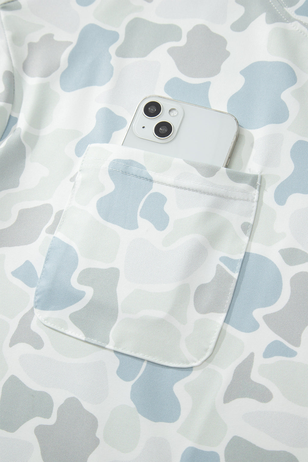 Multicolour Camouflage Print Casual Tee & Drawstring Shorts Co-ord Set