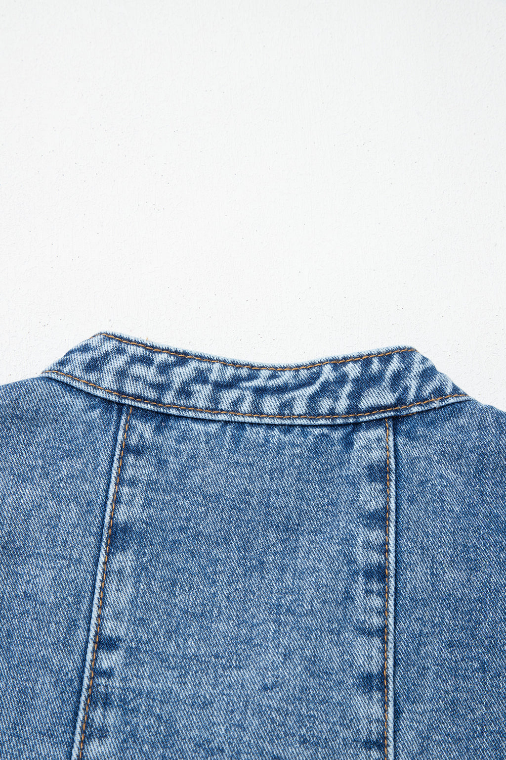Women's Myosotis Blue Western Belt Button-Down Sleeveless Denim Mini Dress at LivelyLooks