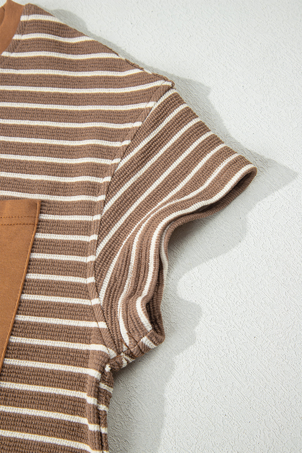 Stripe Crew Neck Tee & Drawstring Cropped Trousers Set | 4 Colours | Sizes 8-22