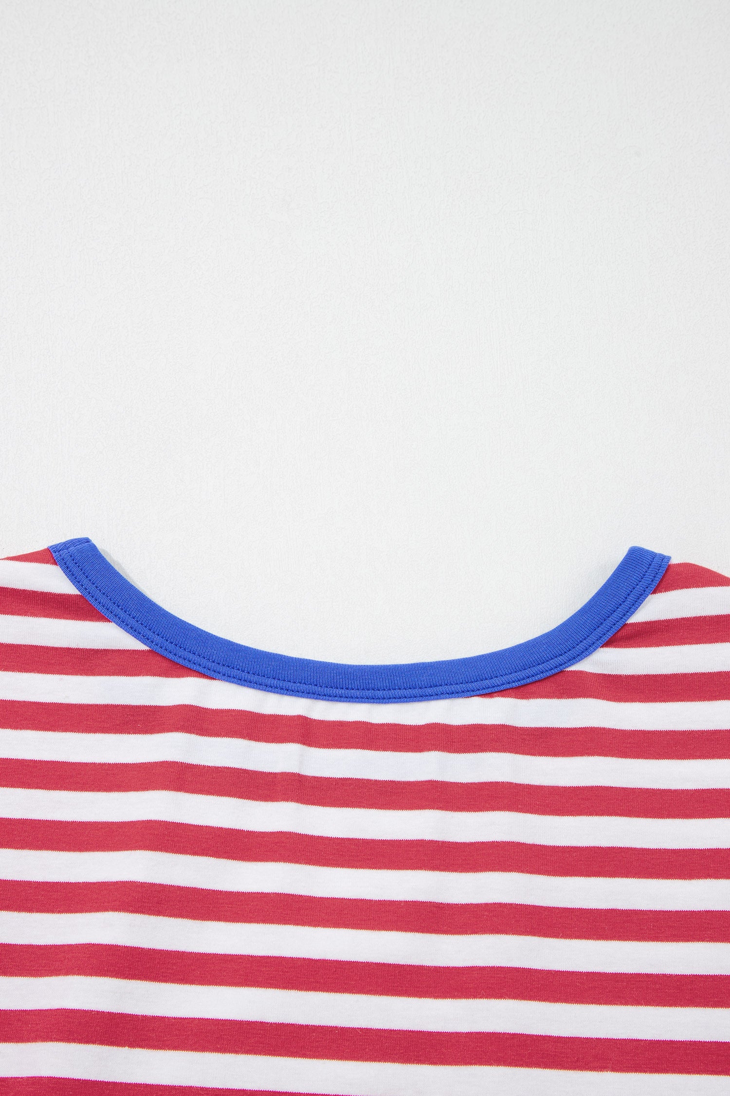 Women's Sky Blue Nautical Stripe Tie Waist Mini Dress at LivelyLooks