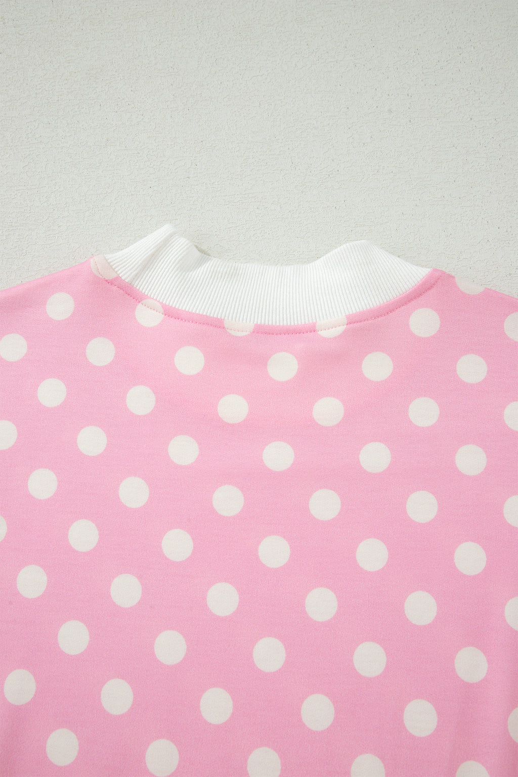 Polka Dot Mock Neck Short Set – Yellow, Pink, Sky Blue & Green