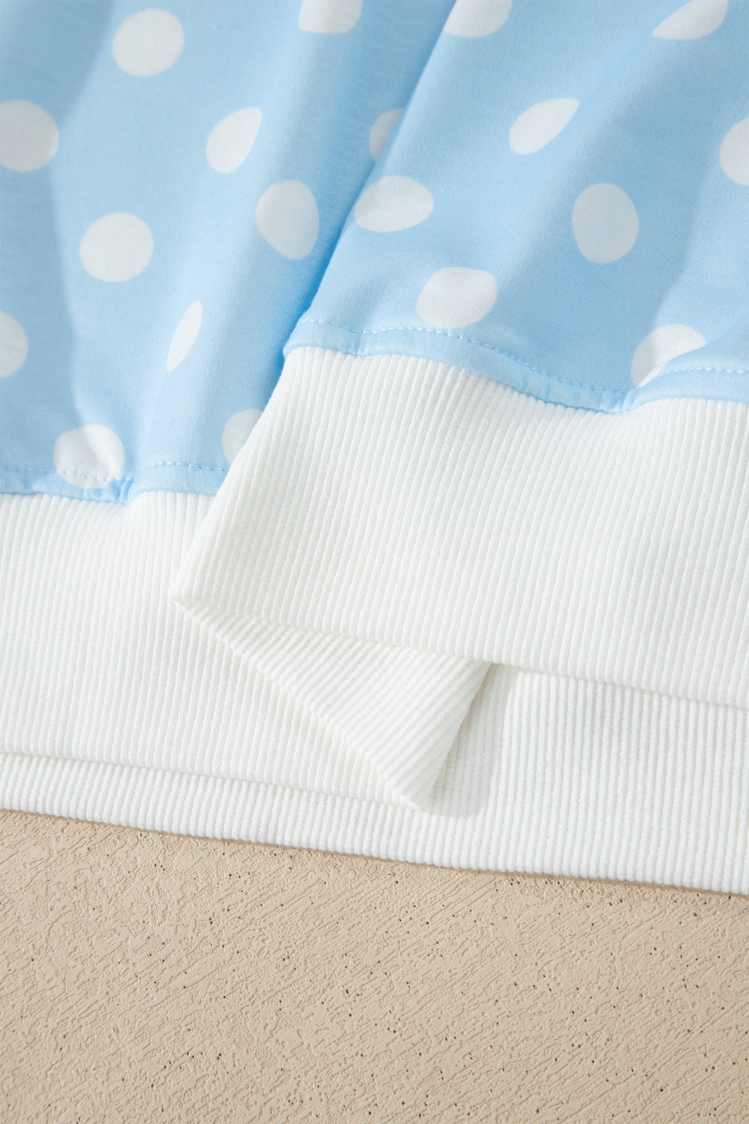 Polka Dot Mock Neck Short Set – Yellow, Pink, Sky Blue & Green