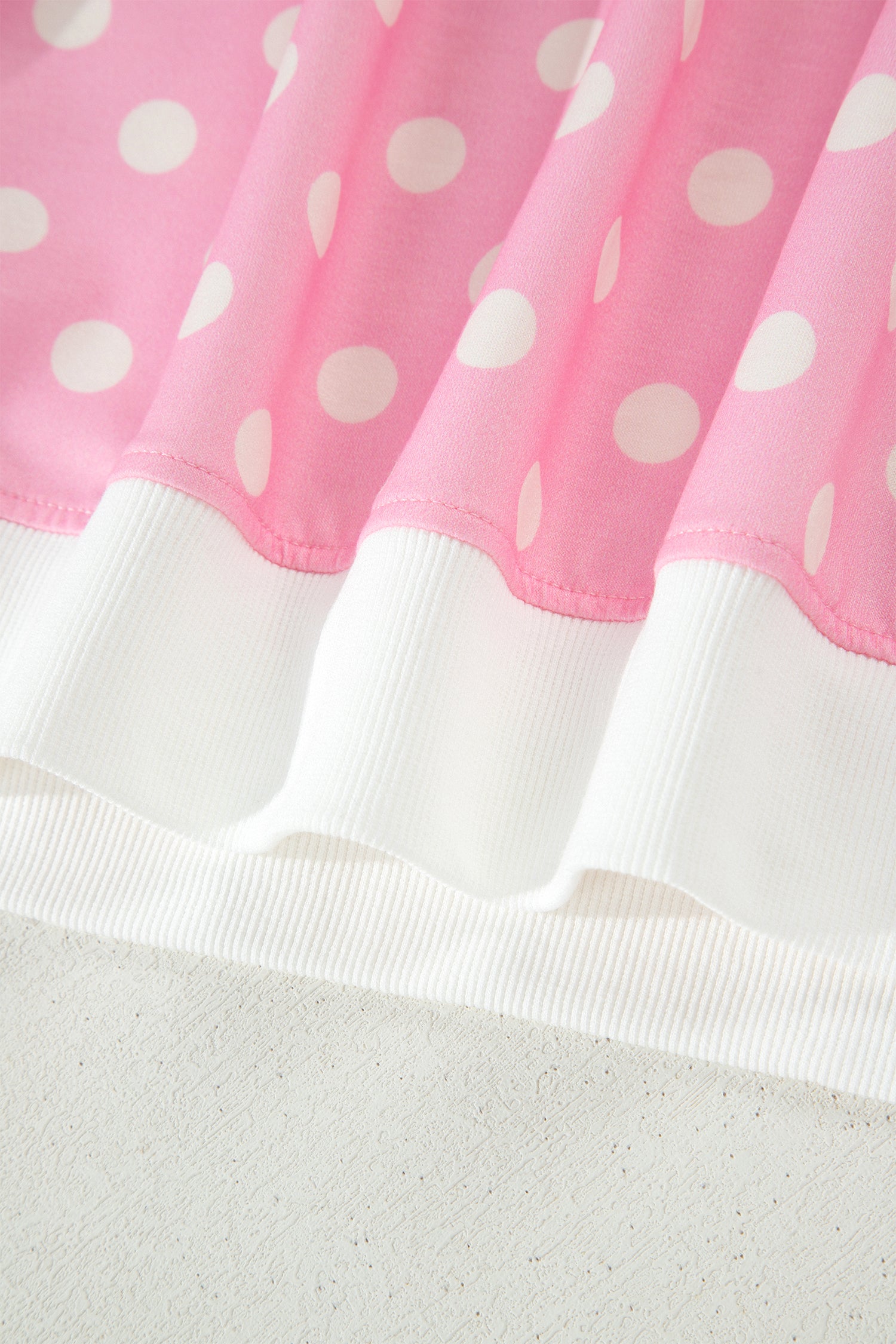 Polka Dot Mock Neck Short Set – Yellow, Pink, Sky Blue & Green