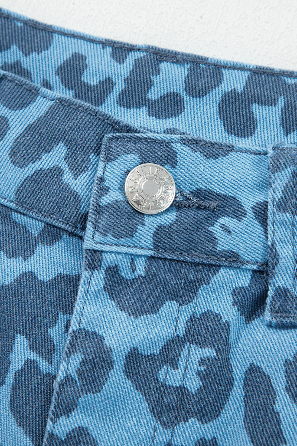 Shop Leopard Print Straight Loose Leg Jeans UK 8-20 at LivelyLooks