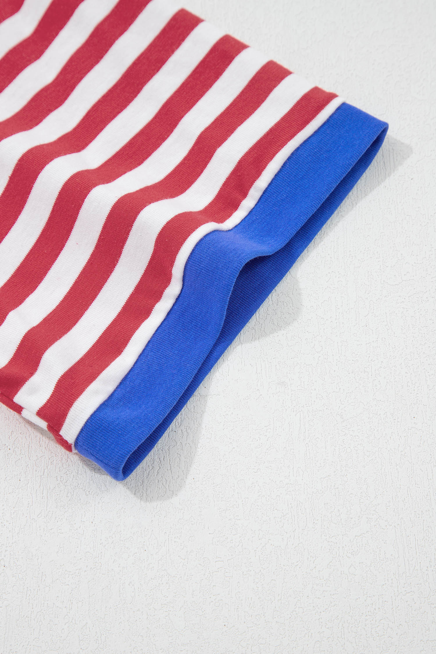 Women's Sky Blue Nautical Stripe Tie Waist Mini Dress at LivelyLooks