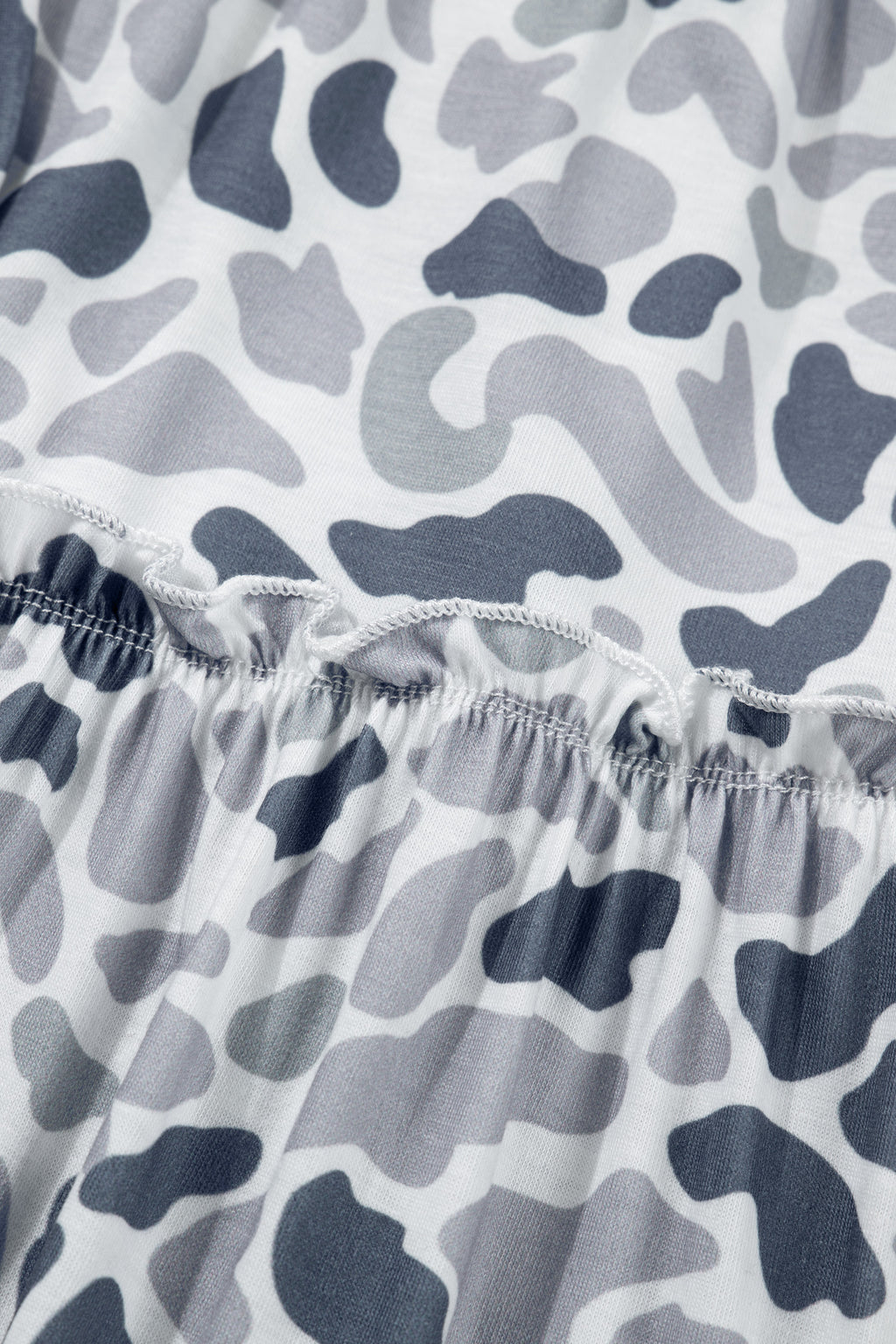 Camo Print Wide Leg Casual Trousers | Beige, Brown & Multicolour