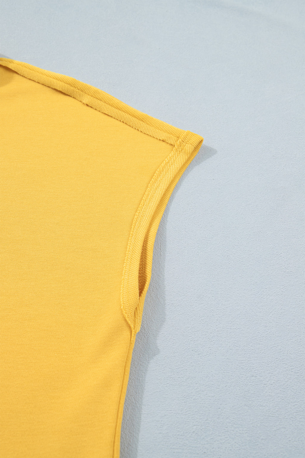 Women's Yellow & Blue Loose Polo Tee & Elastic Waist Shorts Co-ord Set | S-XL at LivelyLooks