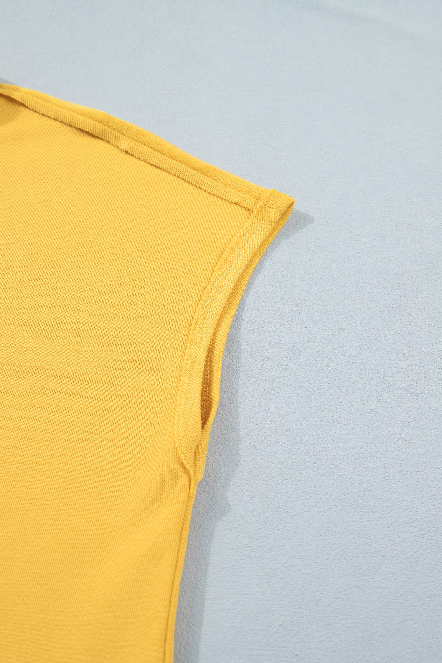 Women's Yellow & Blue Loose Polo Tee & Elastic Waist Shorts Co-ord Set | S-XL at LivelyLooks