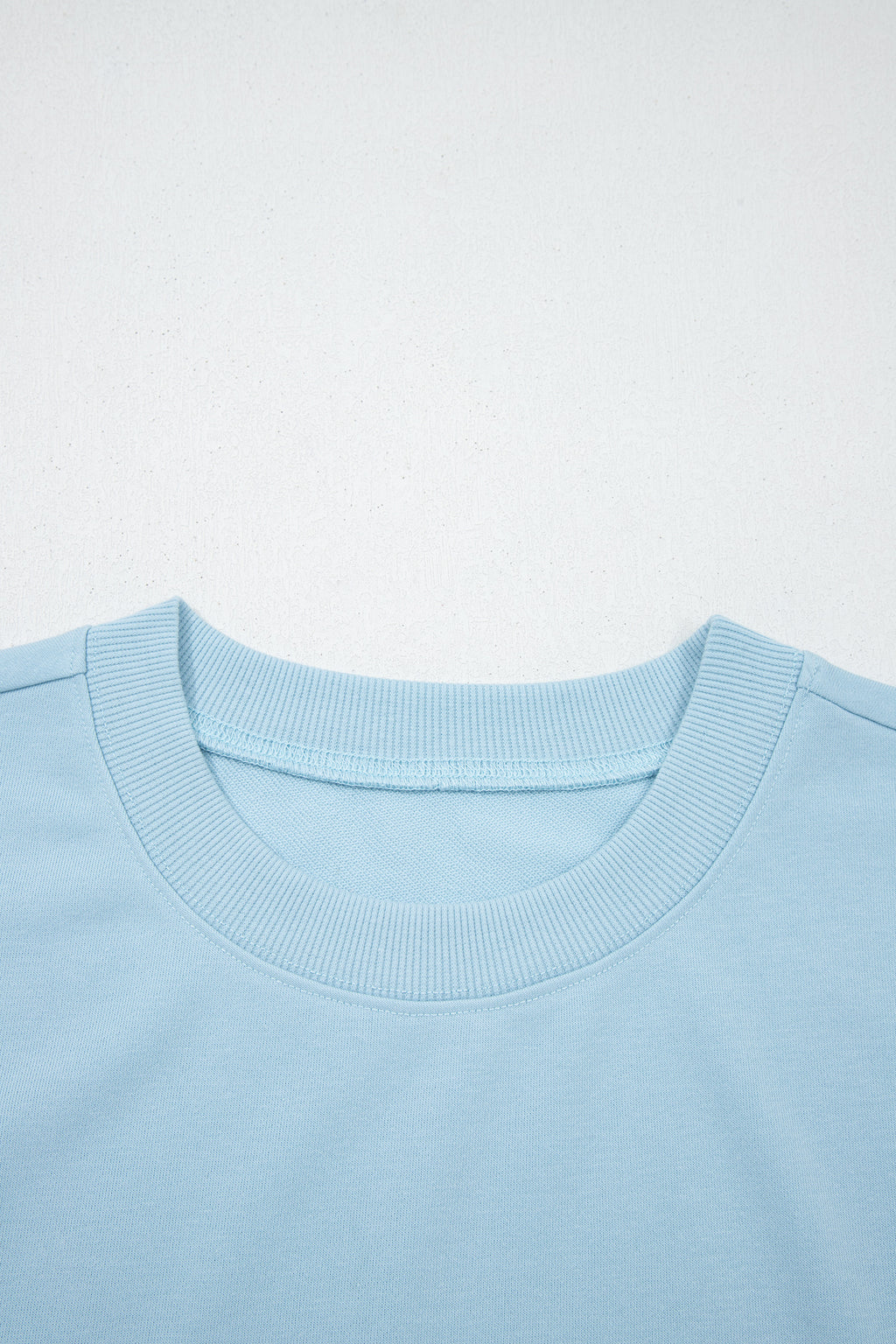 Loose Tee Drawstring Shorts Co-ord Set Mist Blue Sea Green S-XL
