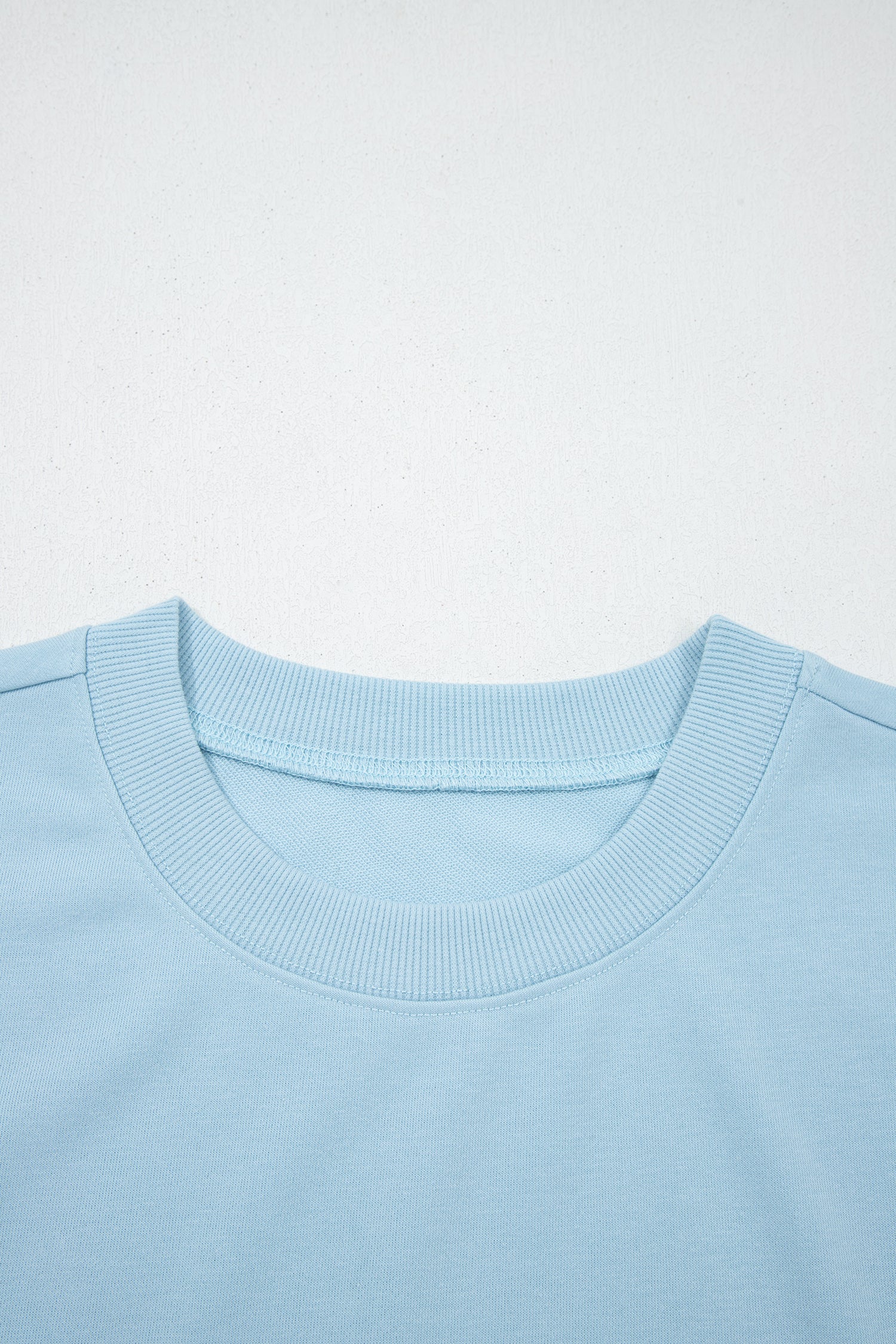 Loose Tee Drawstring Shorts Co-ord Set Mist Blue Sea Green S-XL