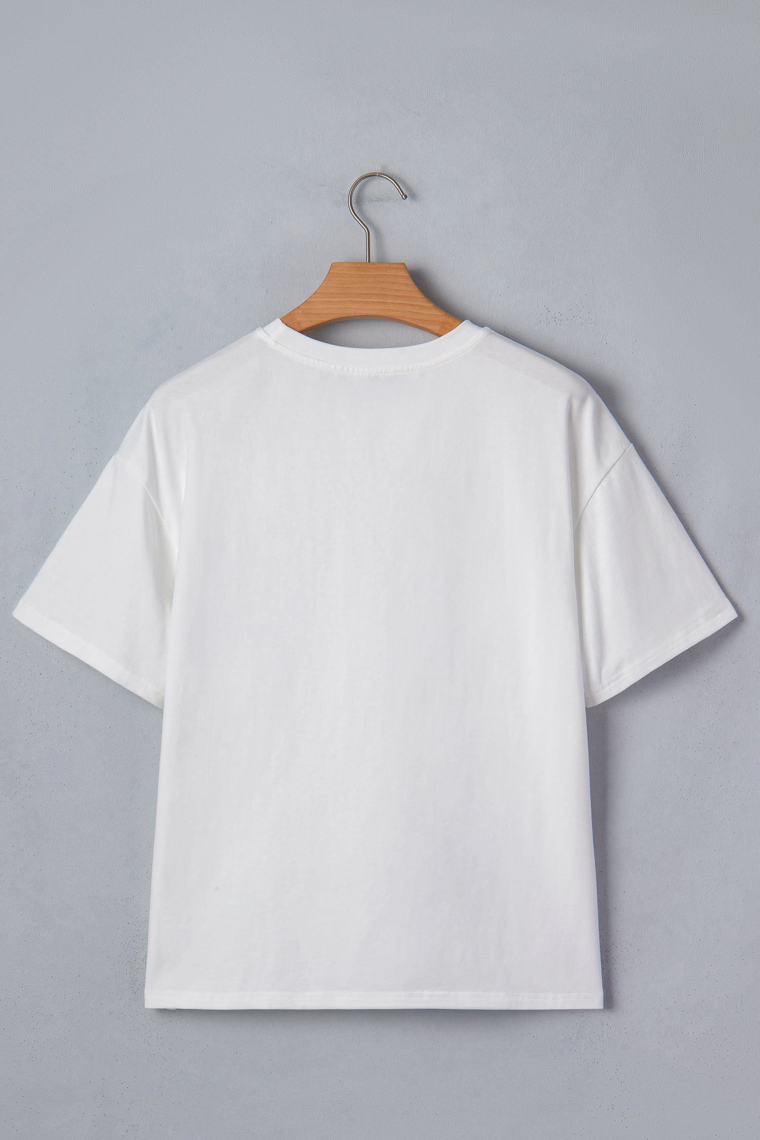 LivelyLooks Sail Blue Colour Block Chest Pocket Casual Short Sleeve Top women's fashion