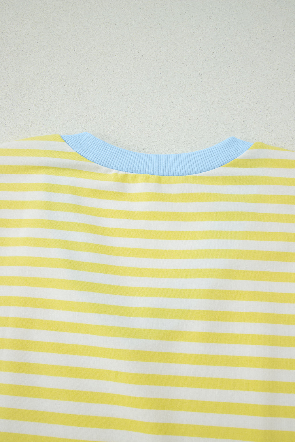 LivelyLooks Women's Stripe V-Neck Tee & Drawstring Shorts Set Contrast Trim S-XL women's fashion