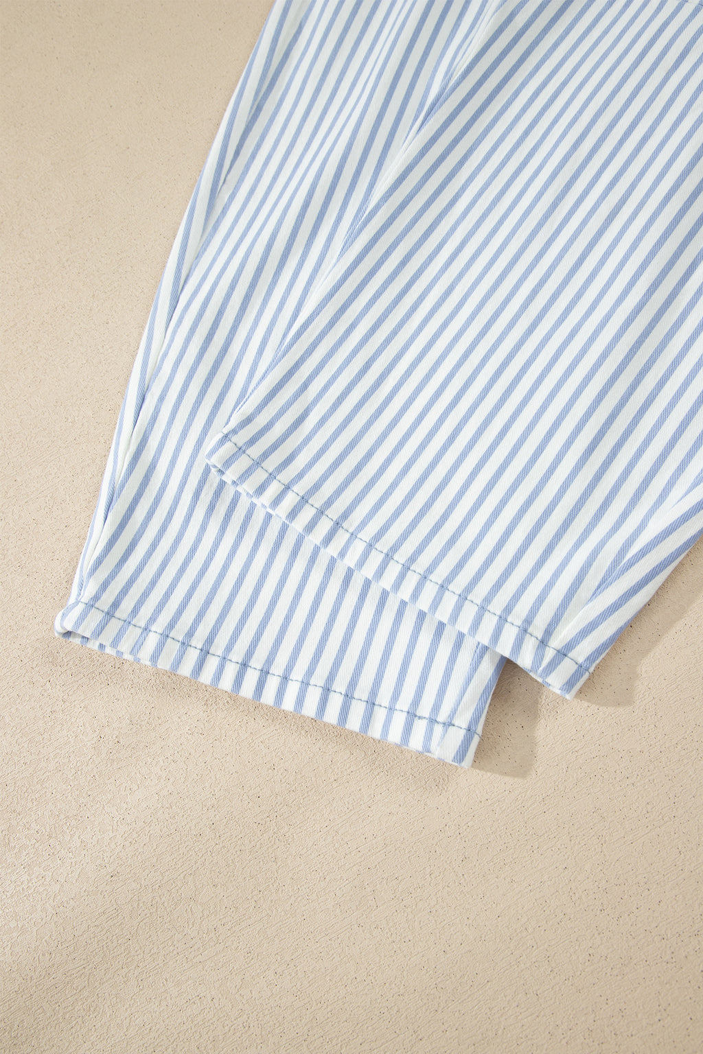 Stripe Casual Barrel Leg Jeans UK 4-16