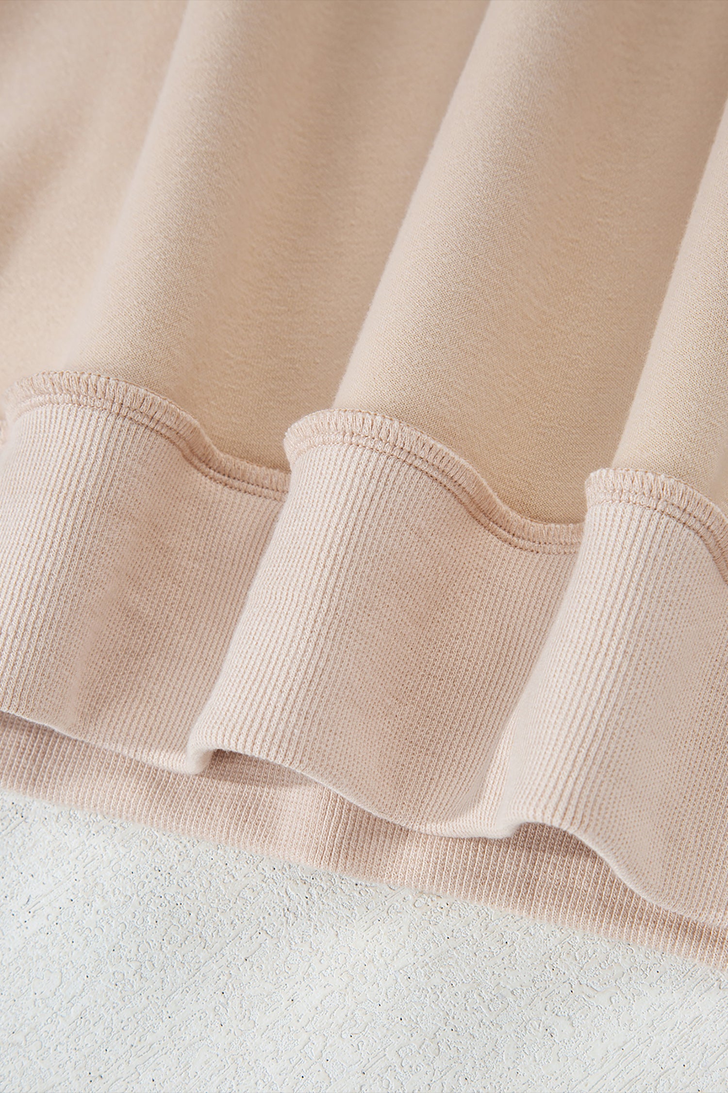 Carrot Oversized Reversible Sweatshirt Drop Shoulder Mock Neck Women S-XL