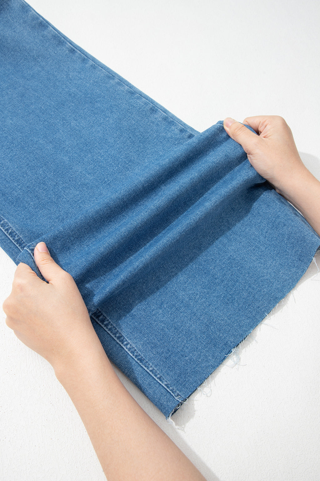 Women's Women's Retro Washed Loose Jeans Patch Pocket 2 Colours Sizes 4-16 at LivelyLooks