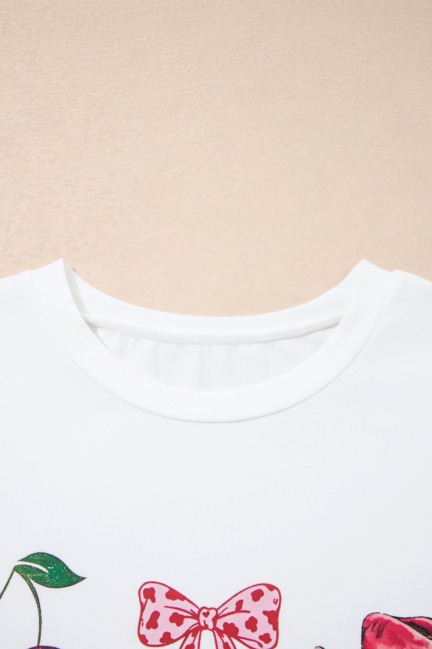 Women's White Coquette Cowgirl Elements Printed Relaxed Tee at LivelyLooks